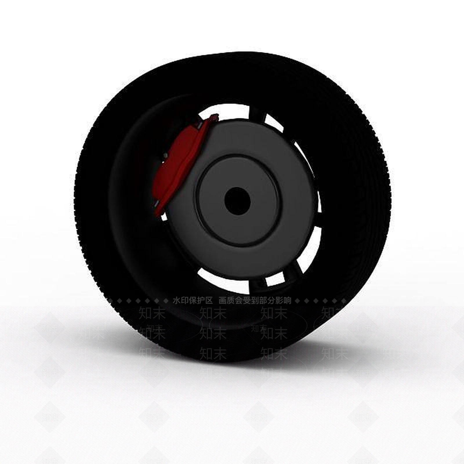 现代宝马轮胎3D模型下载【ID:1199061297】