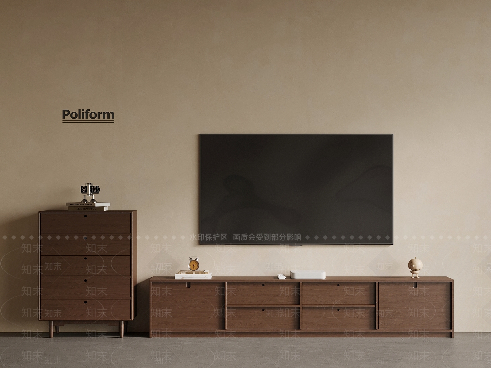 中古电视柜SU模型下载【ID:1199064924】
