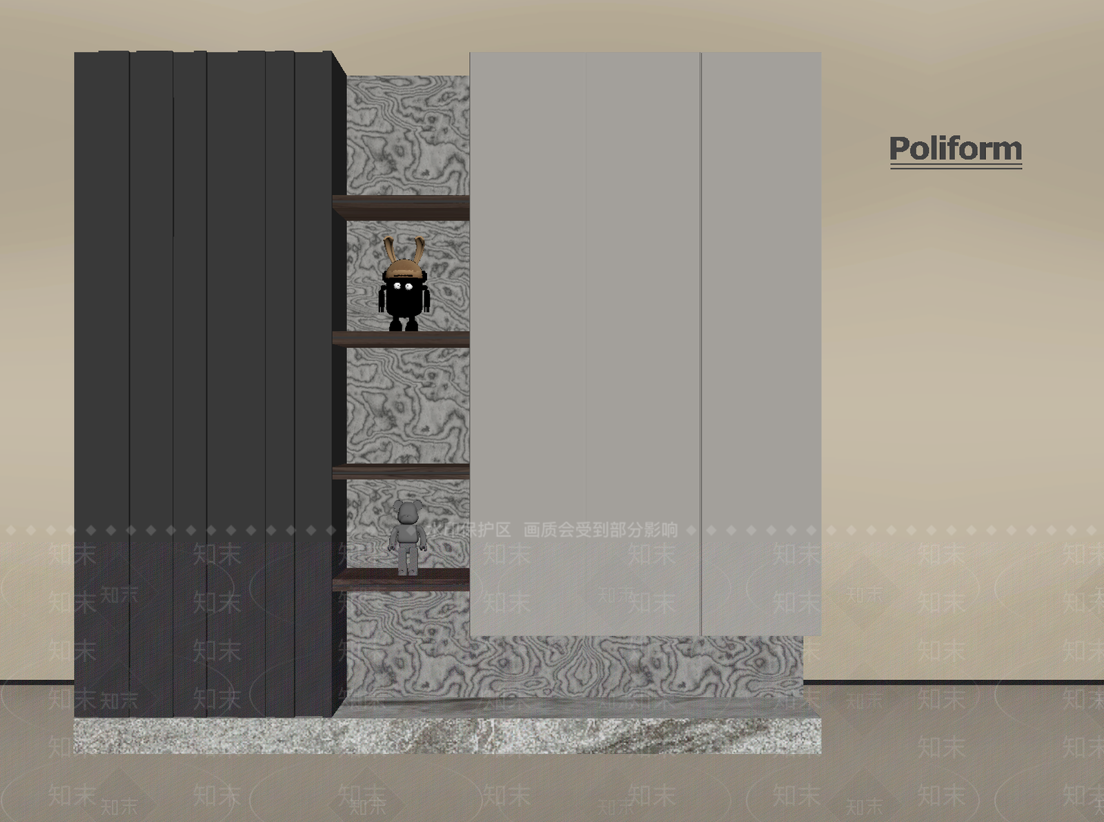 现代玄关SU模型下载【ID:1199068933】