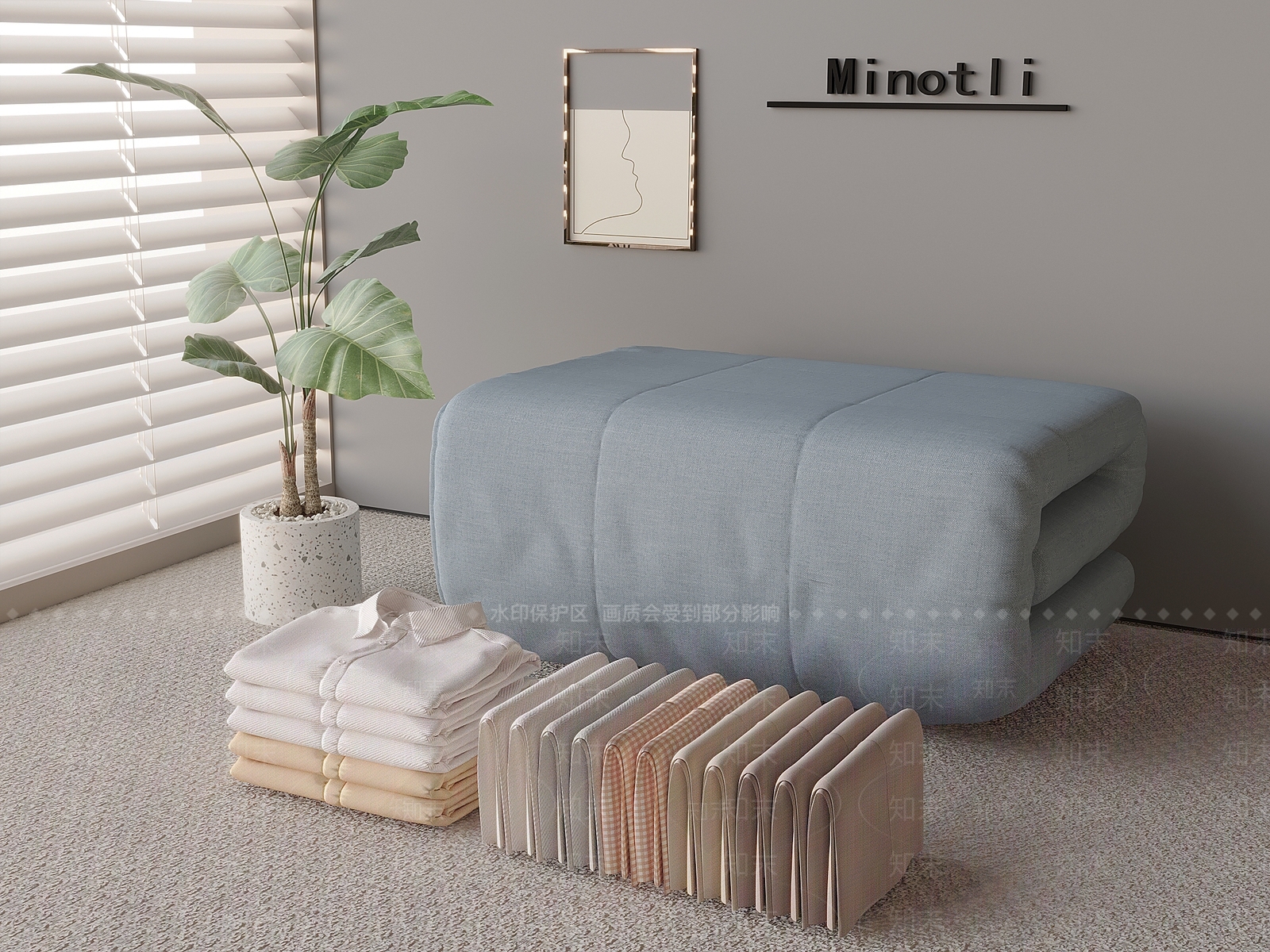 衣服SU模型下载【ID:1199071151】