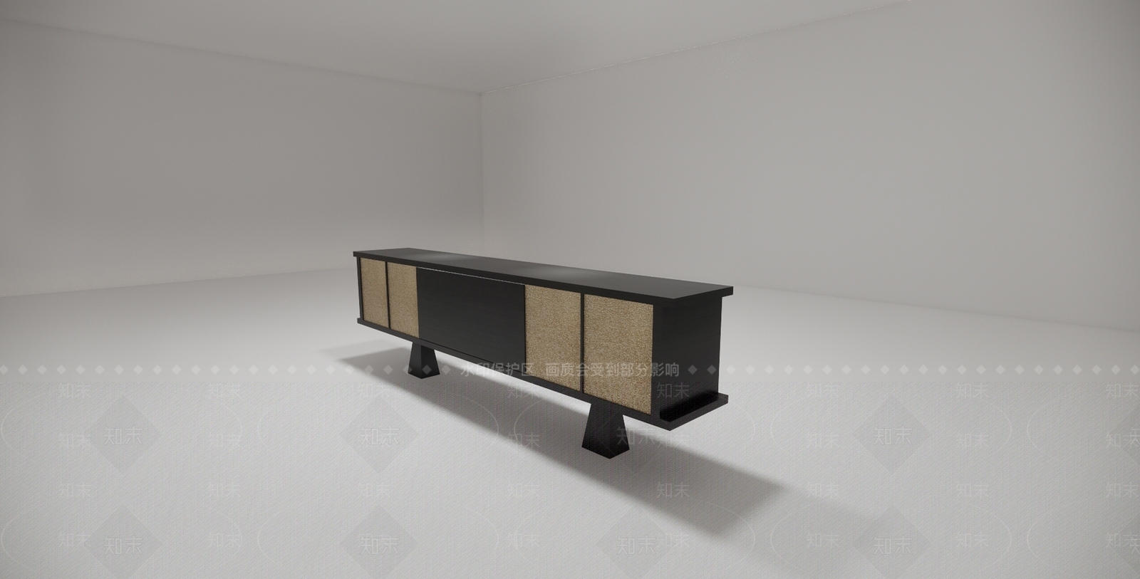 中古中式条案SU模型下载【ID:1199077883】