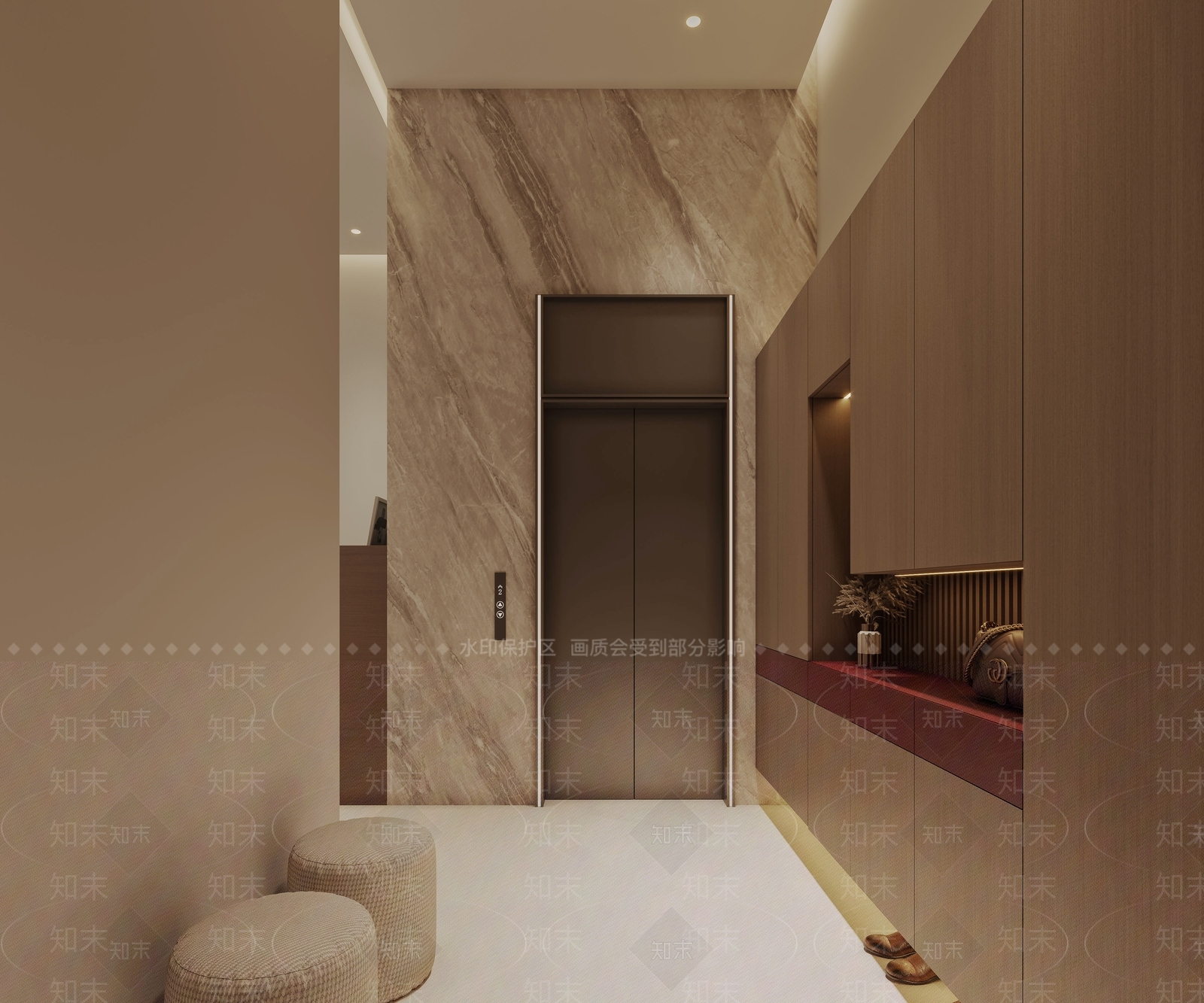 现代极简影音室3D模型下载【ID:1199080885】