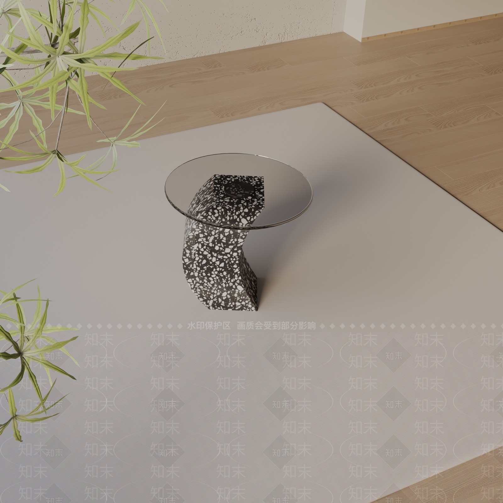 现代边几3D模型下载【ID:1199084843】