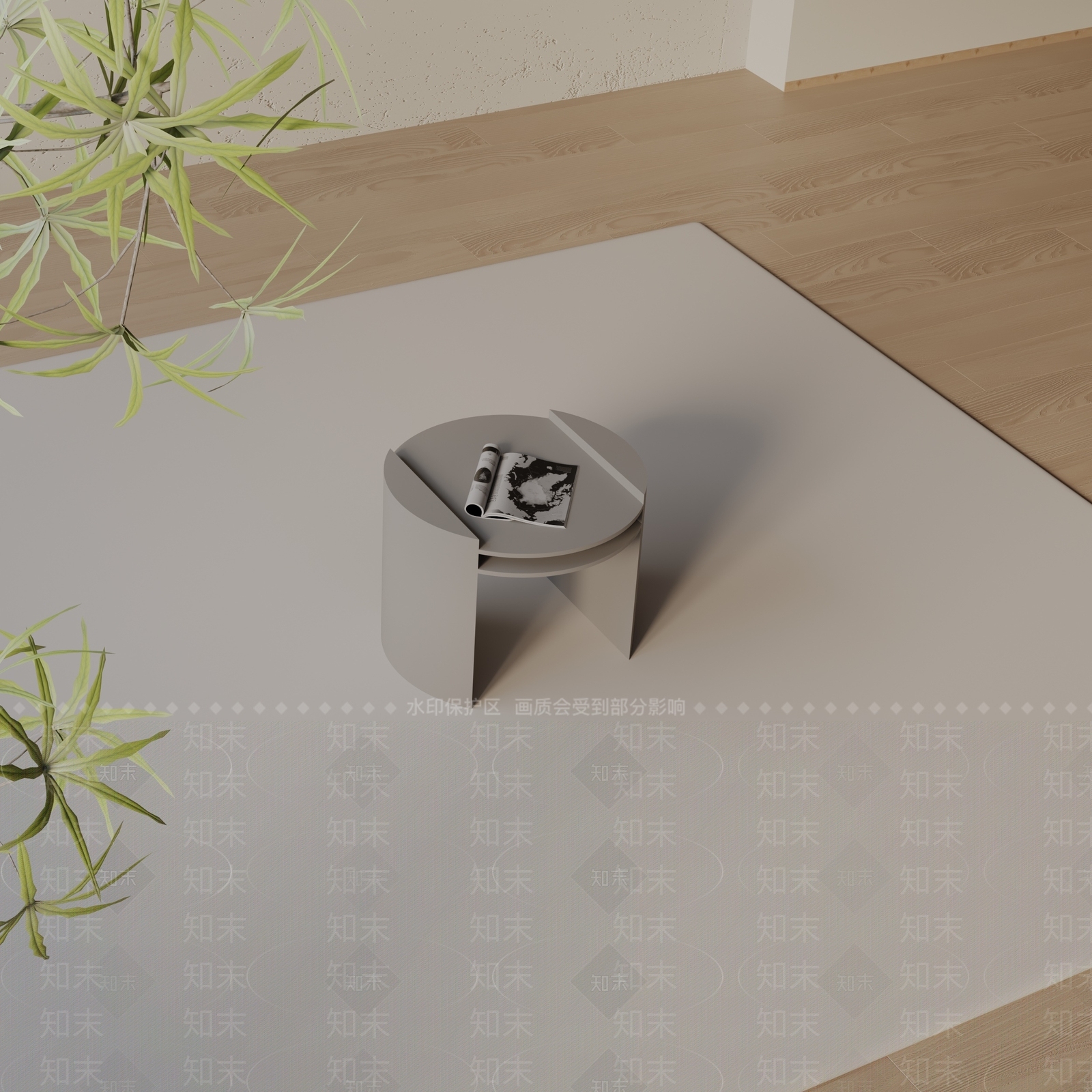 现代边几3D模型下载【ID:1199085879】