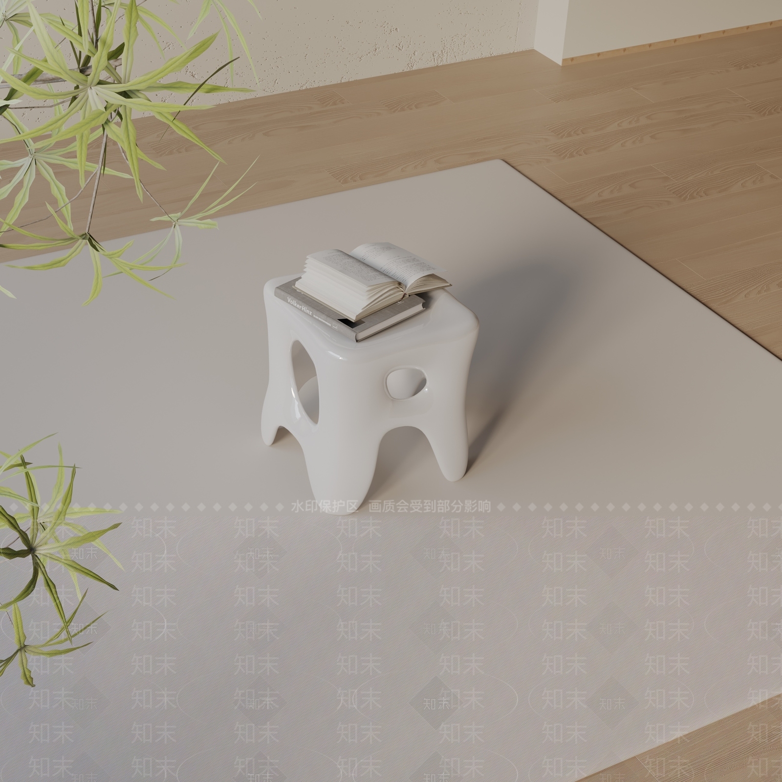 现代边几3D模型下载【ID:1199100764】