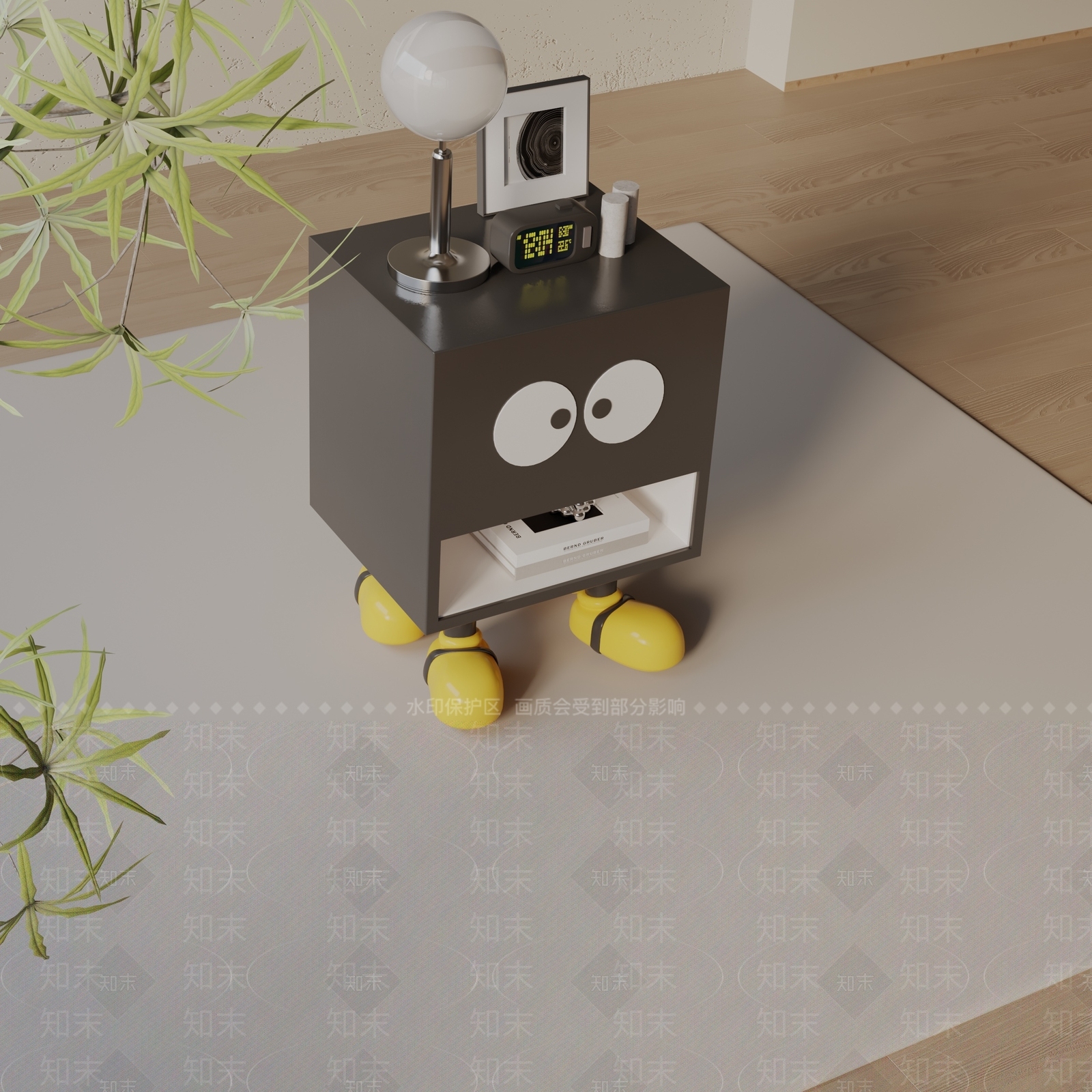 现代边几3D模型下载【ID:1199102134】