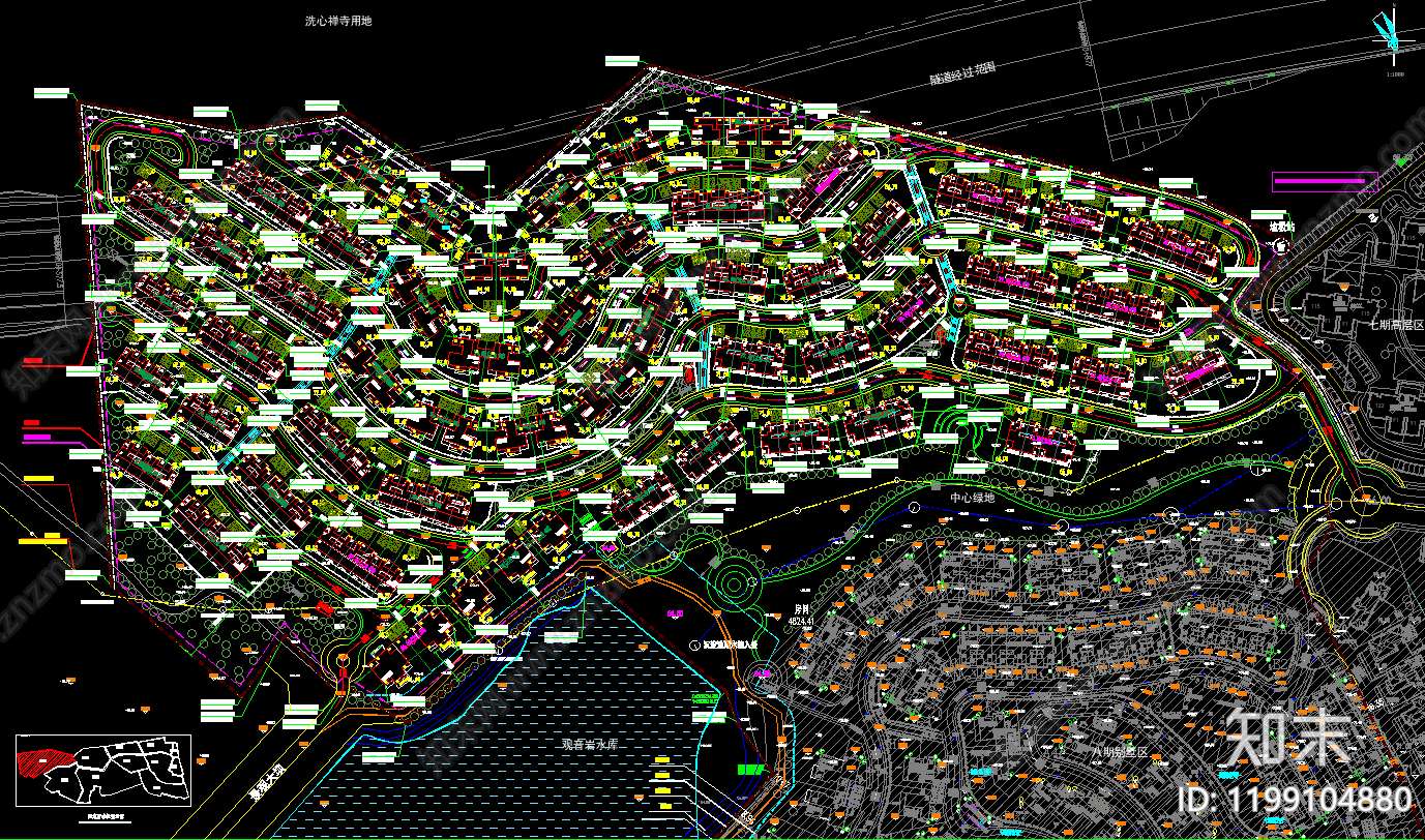 联排住宅施工图下载【ID:1199104880】