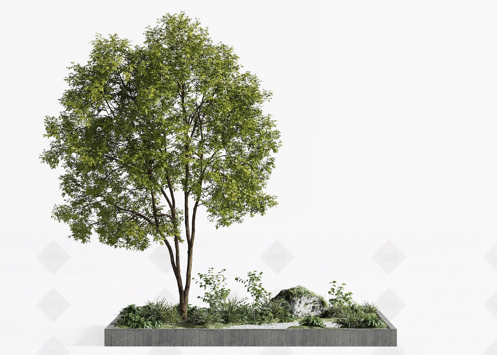 树池3D模型下载【ID:1199110531】