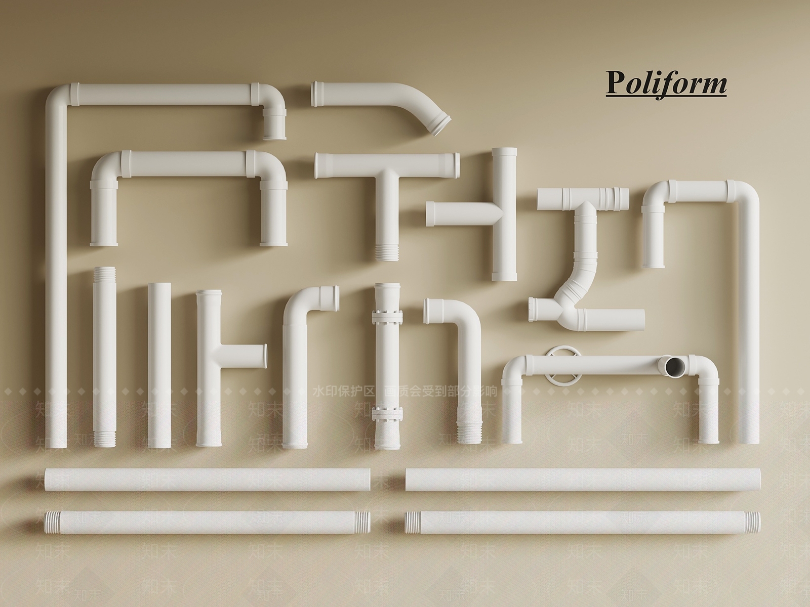 管道3D模型下载【ID:1199112920】