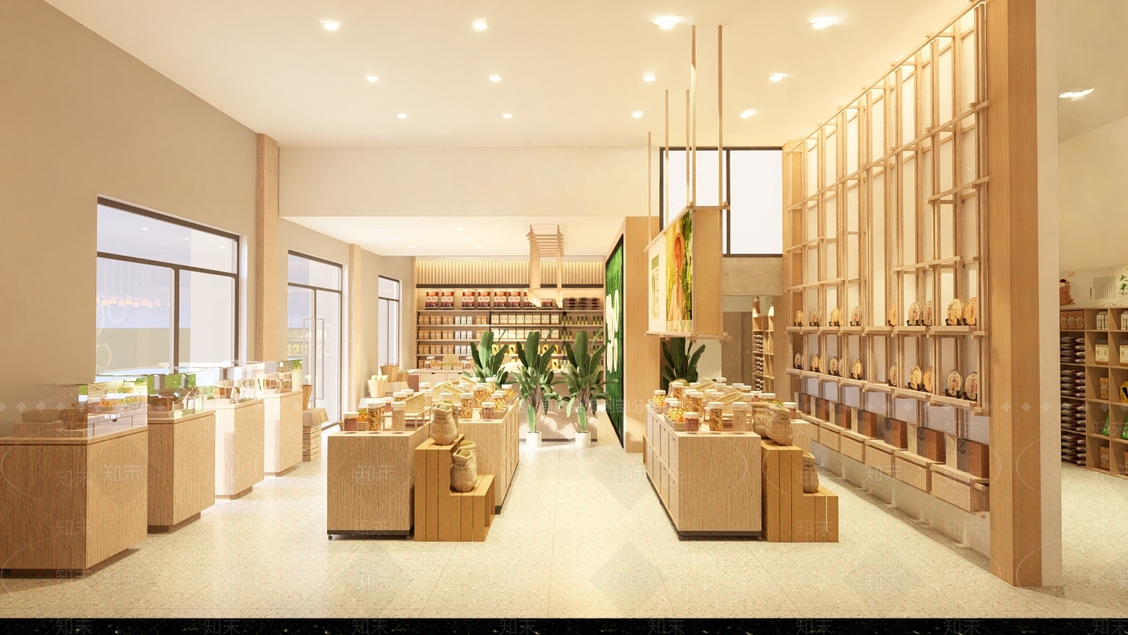 现代极简其他产品展厅SU模型下载【ID:1199115404】