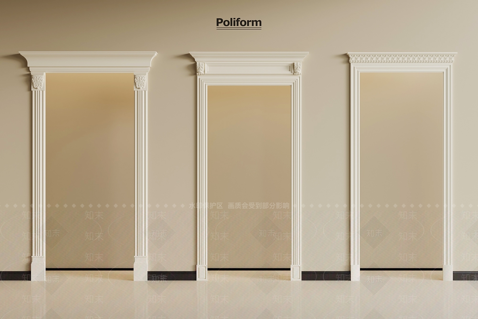 法式门套SU模型下载【ID:1199114857】