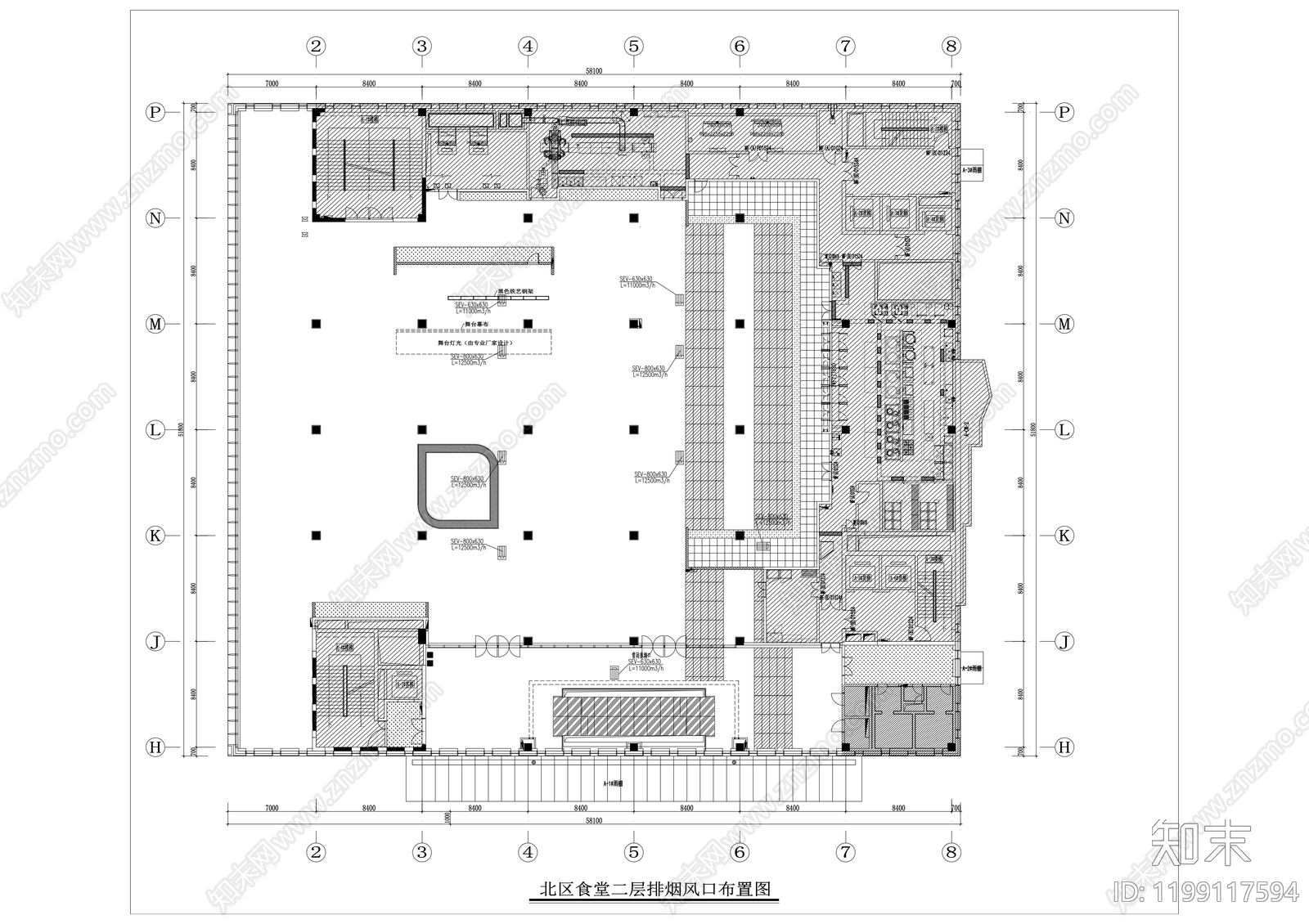 现代其他餐饮空间cad施工图下载【ID:1199117594】