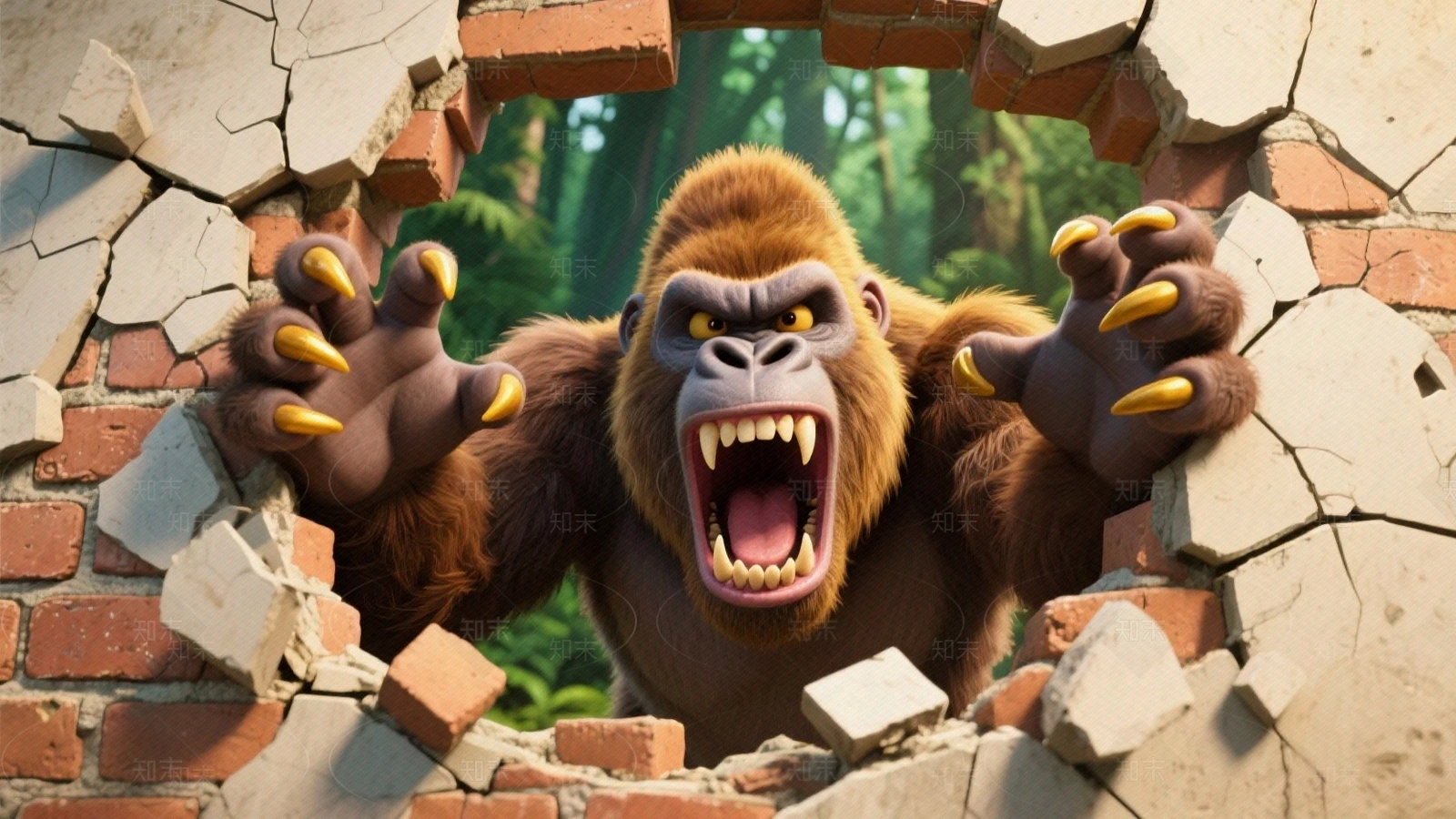 现代涂鸦墙贴图下载【ID:1199123537】