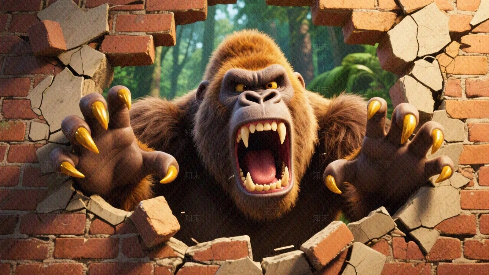 现代涂鸦墙贴图下载【ID:1199123656】