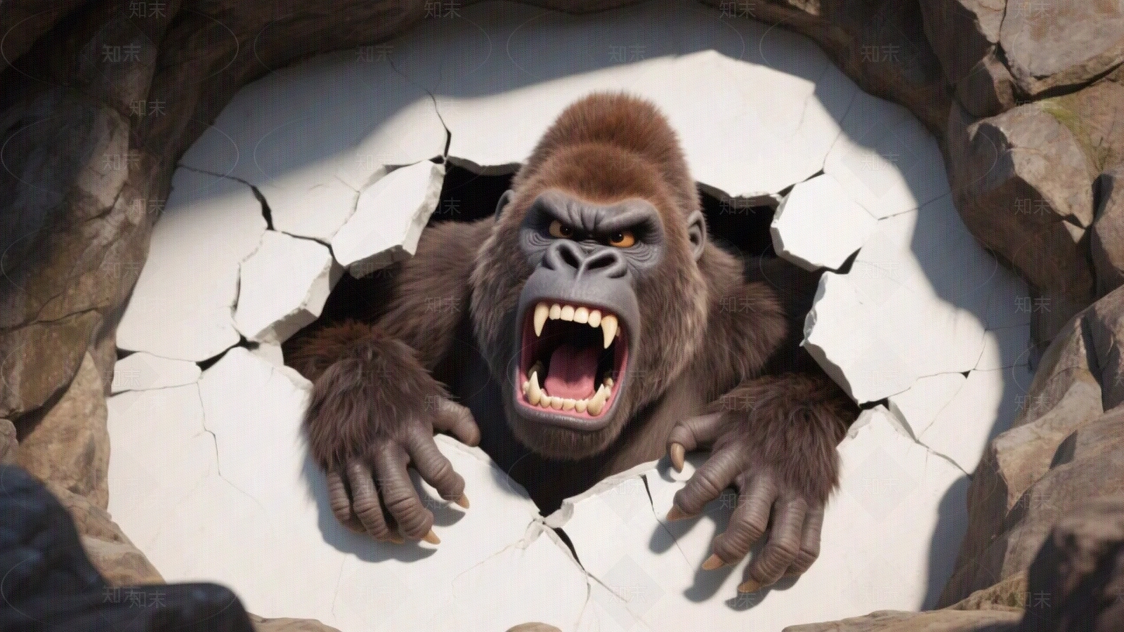 现代涂鸦墙贴图下载【ID:1199123734】