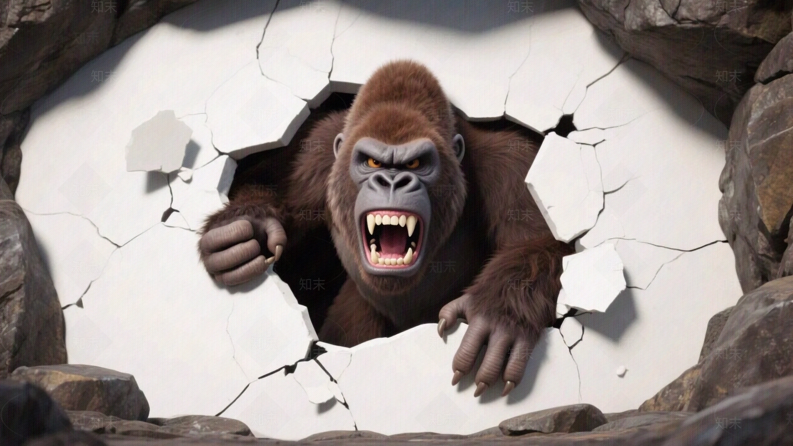 现代涂鸦墙贴图下载【ID:1199123899】