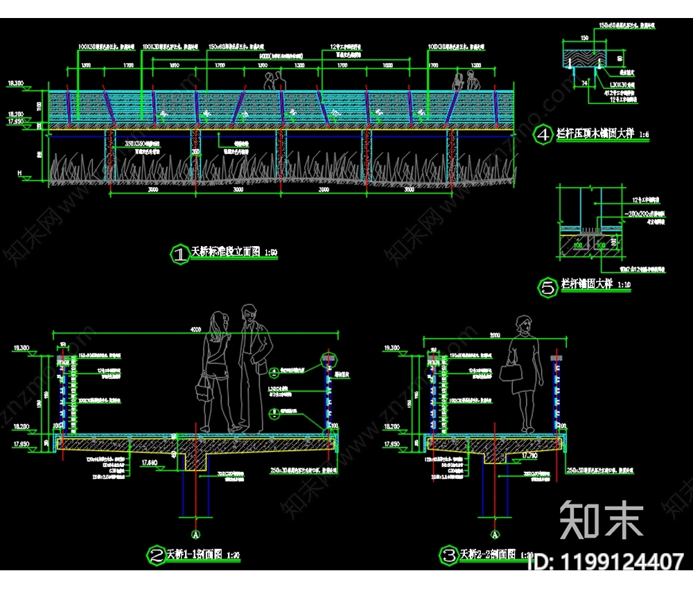 现代综合景观图库cad施工图下载【ID:1199124407】