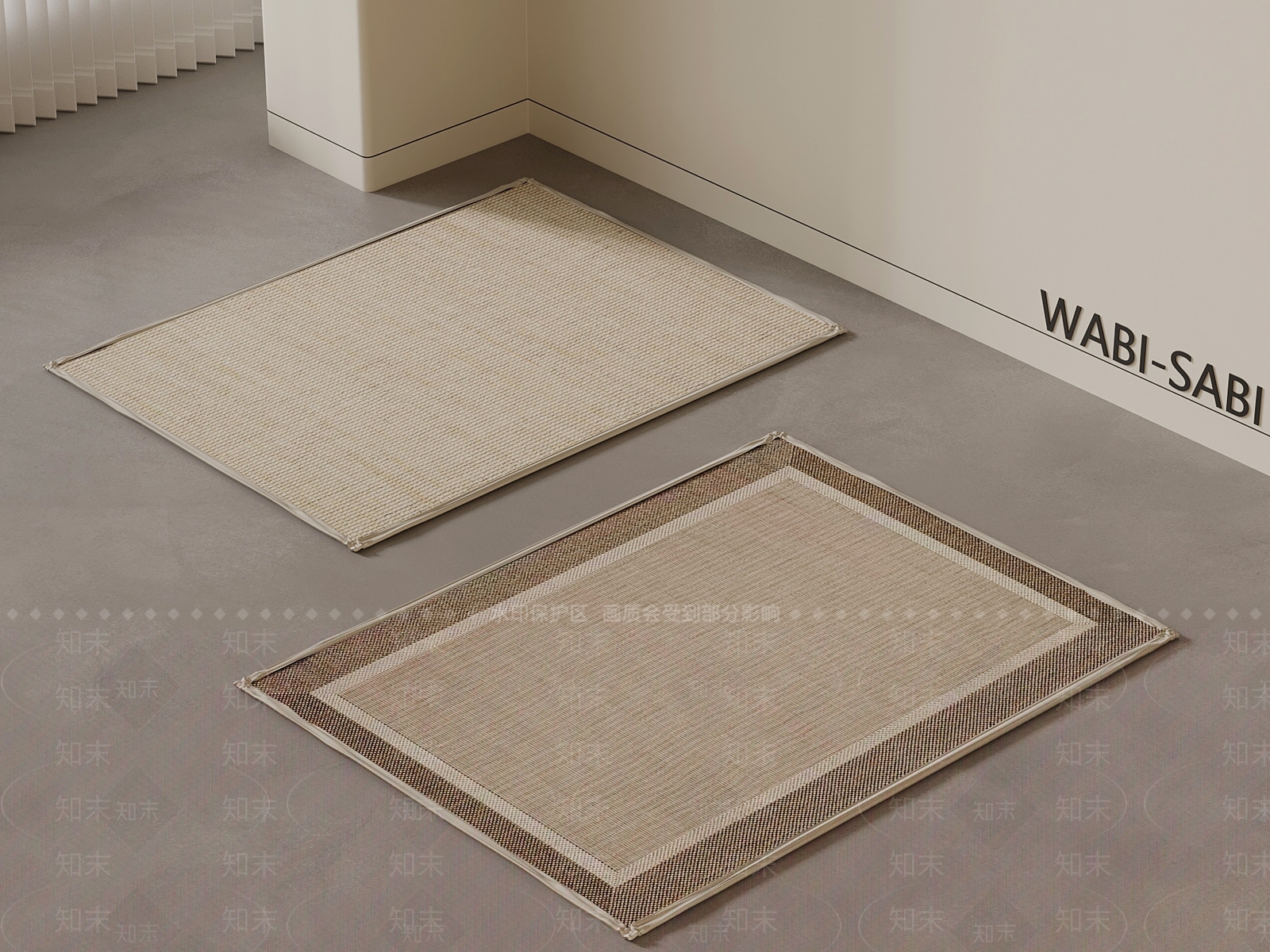 新中式地毯3D模型下载【ID:1199134759】