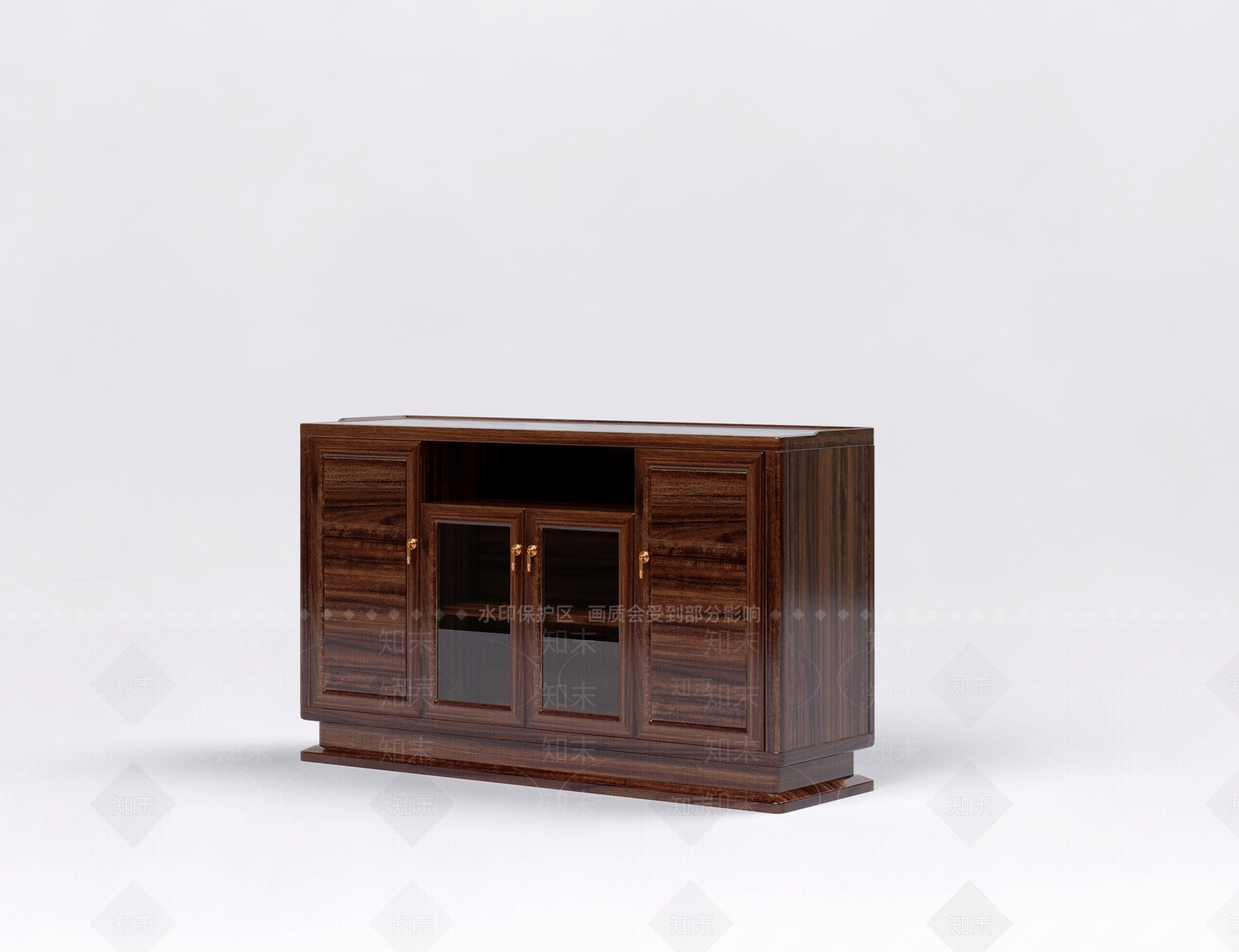 新中式餐边柜3D模型下载【ID:1199139878】