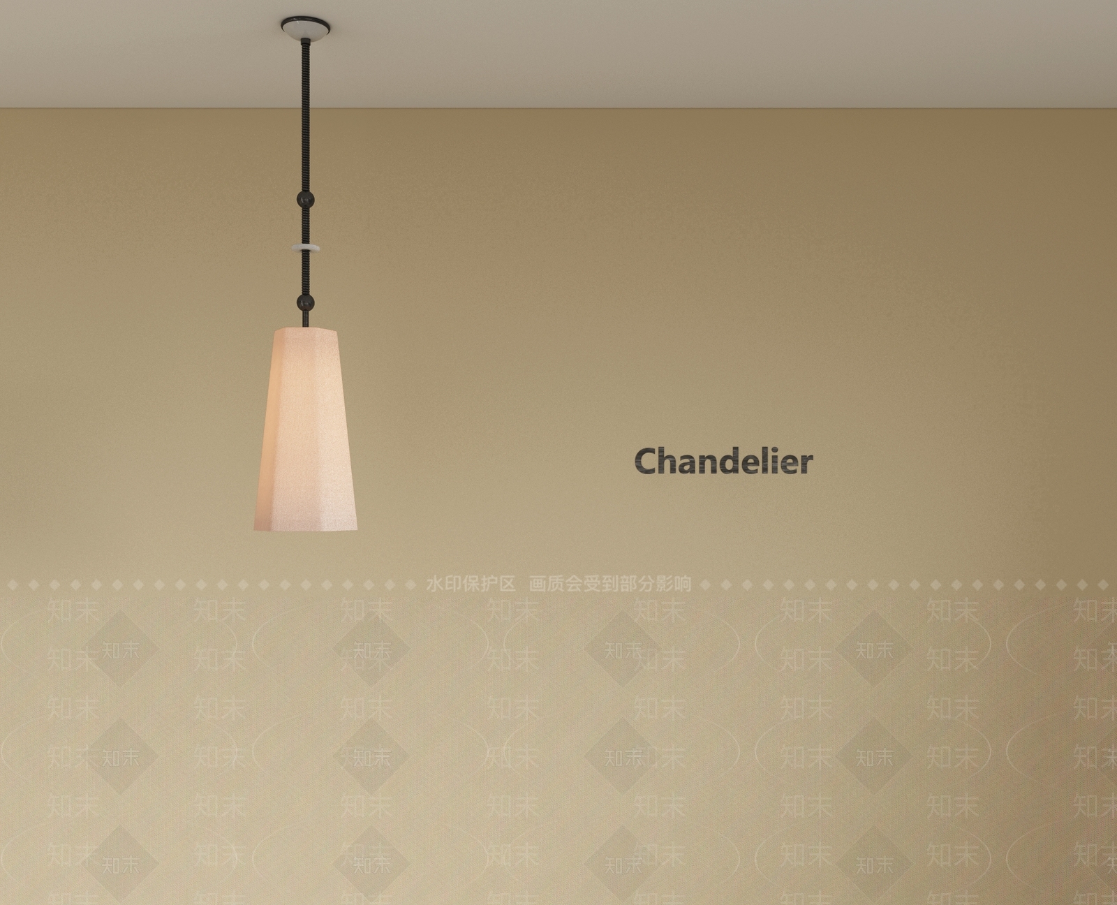 美式复古餐厅吊灯3D模型下载【ID:1199145421】