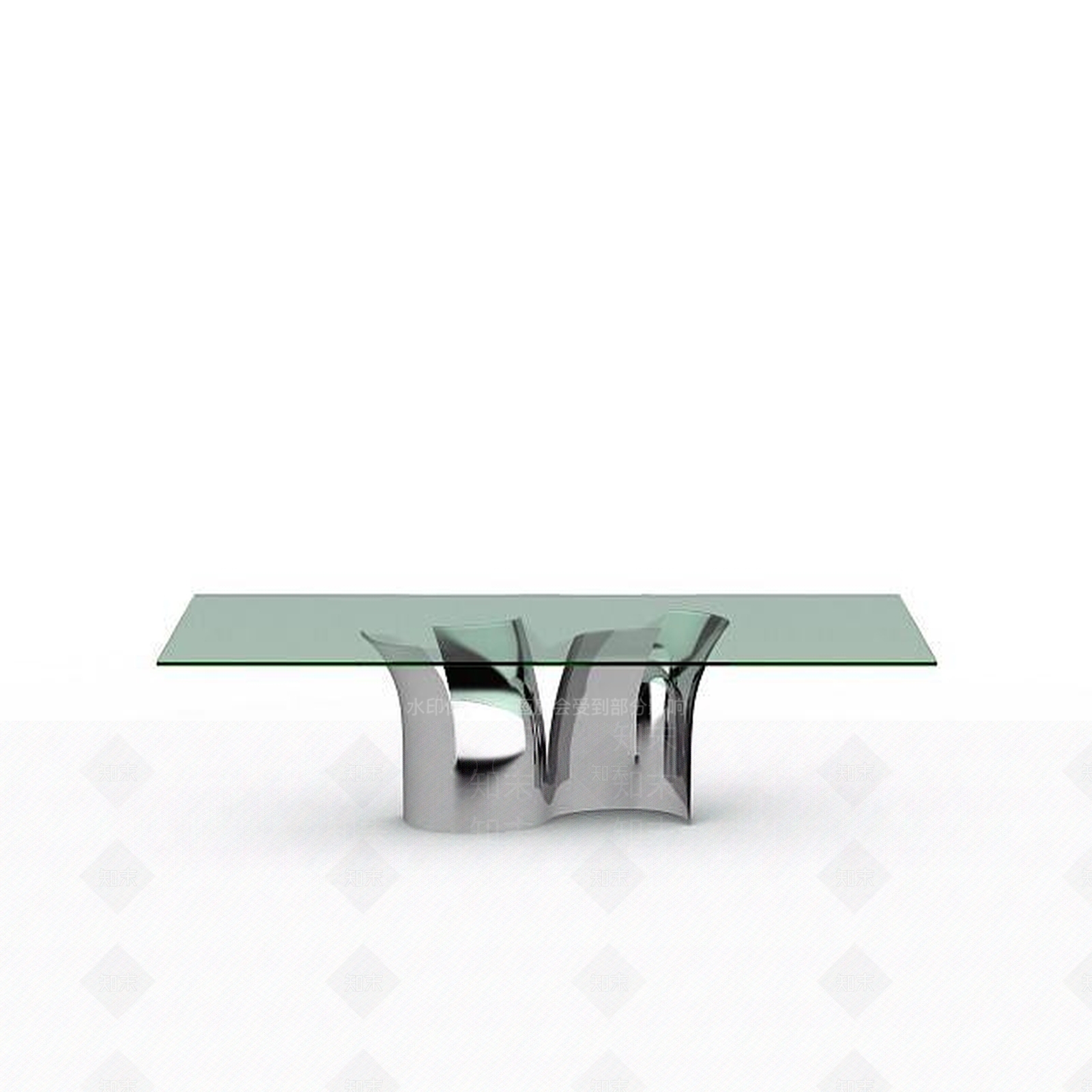 现代玻璃茶几3D模型下载【ID:1199145454】