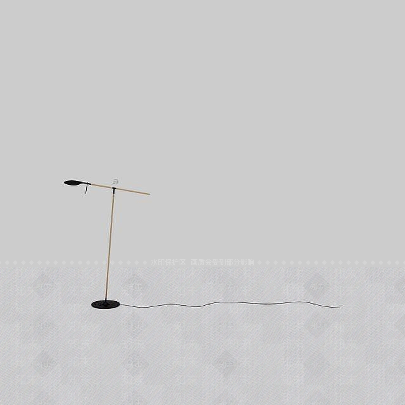 现代折叠式落地灯3D模型下载【ID:1199146282】