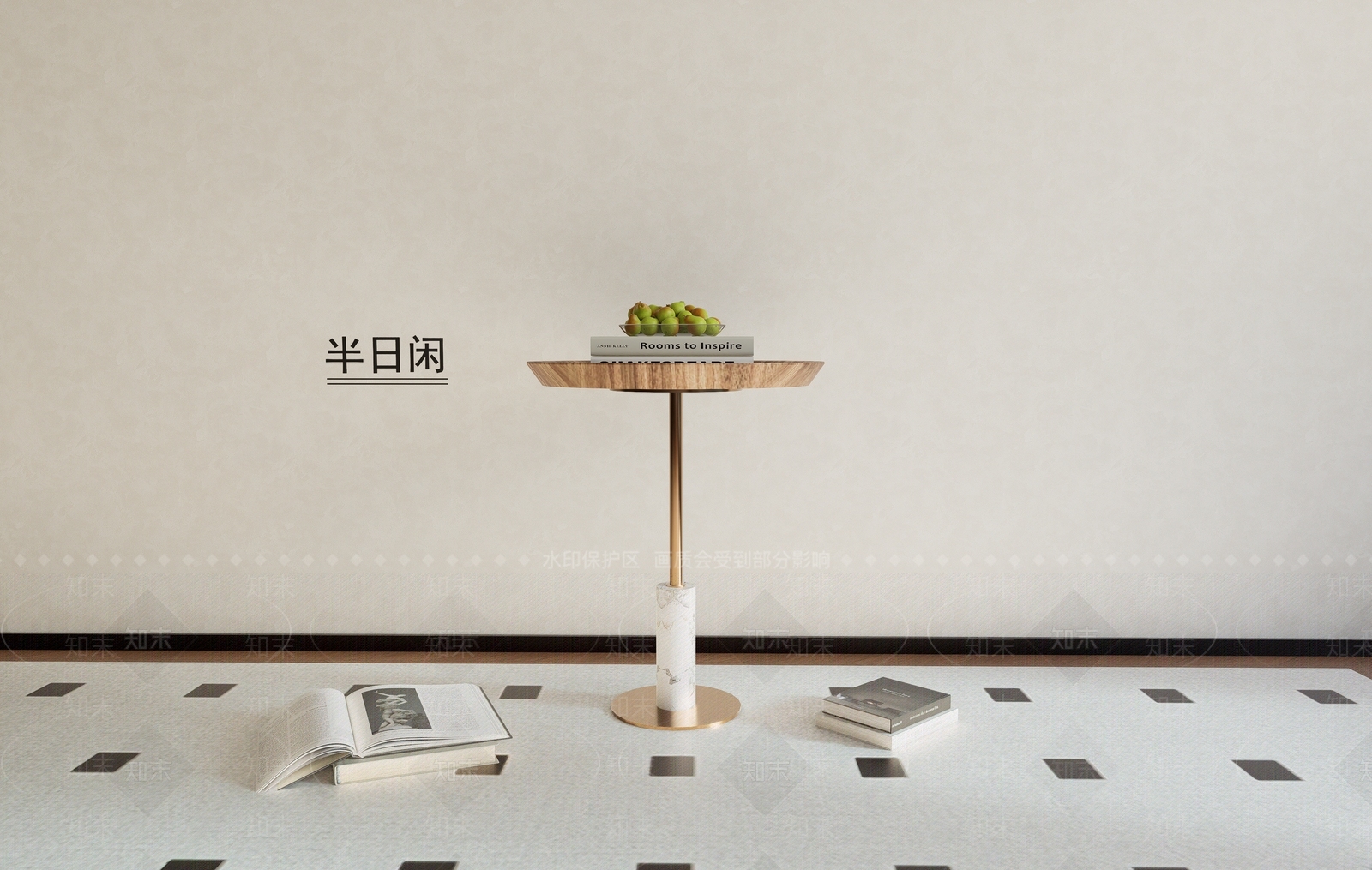 轻奢意式边几3D模型下载【ID:1199146695】