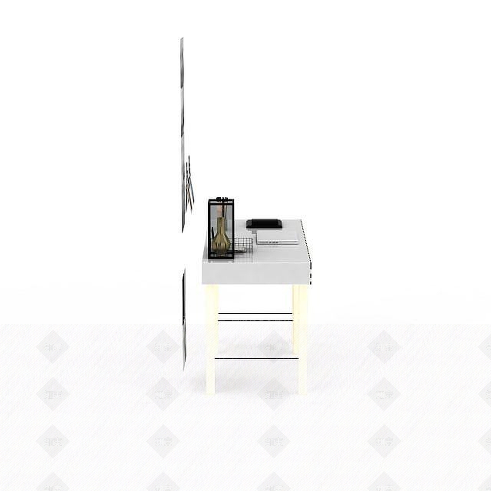现代风格桌子3D模型下载【ID:1199149296】