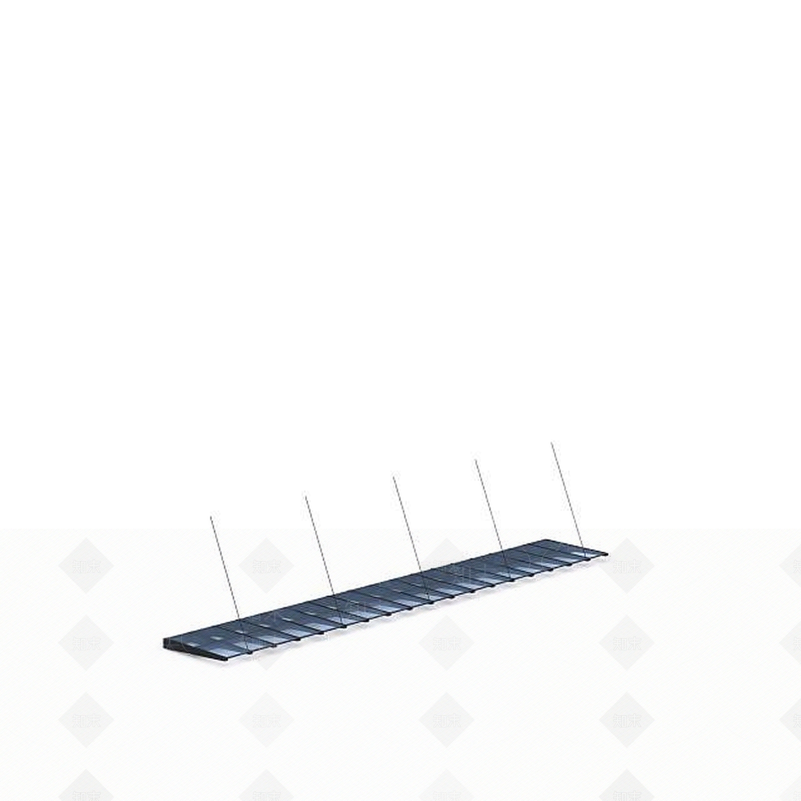 现代小区雨棚3D模型下载【ID:1199150494】