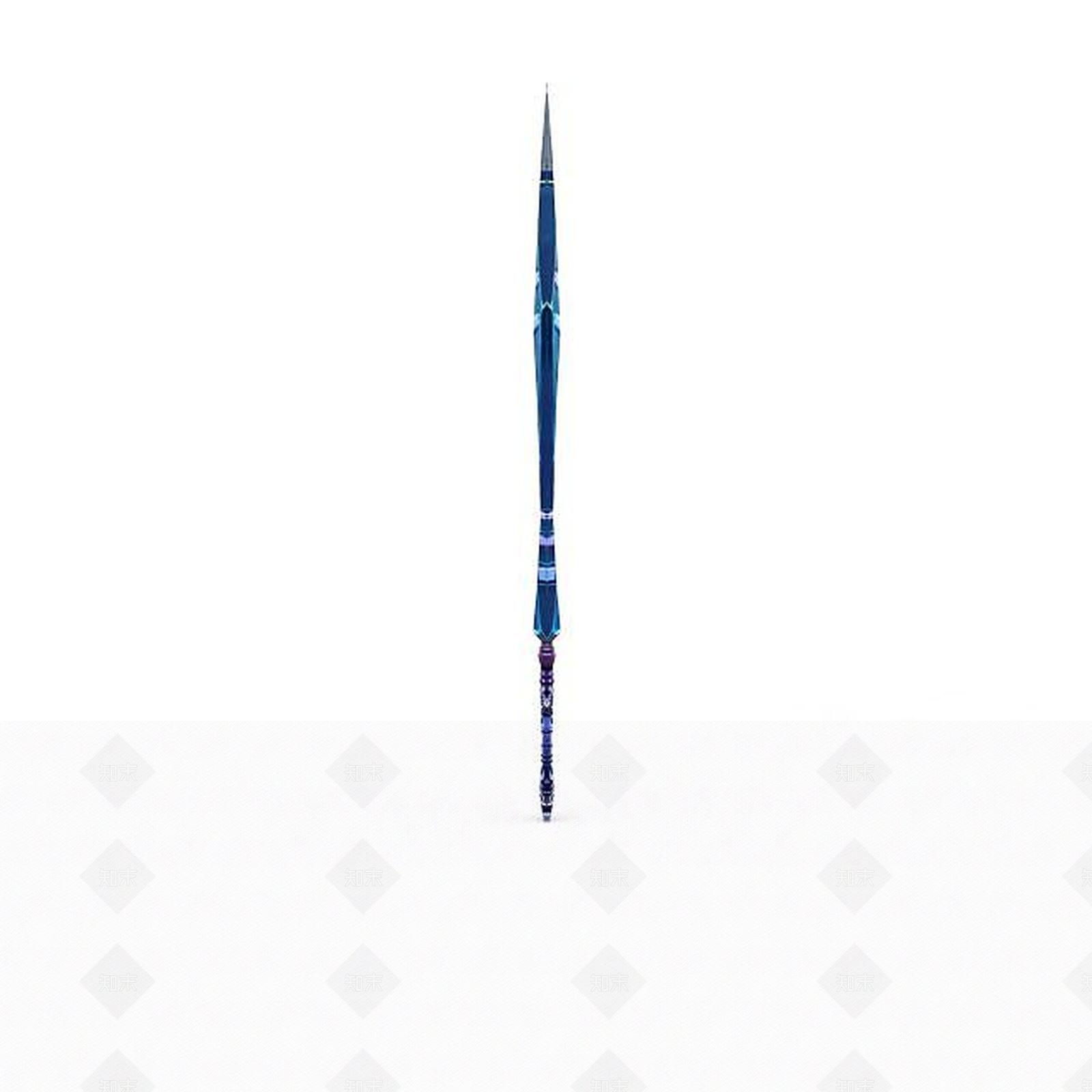 现代游戏长刀3D模型下载【ID:1199151339】