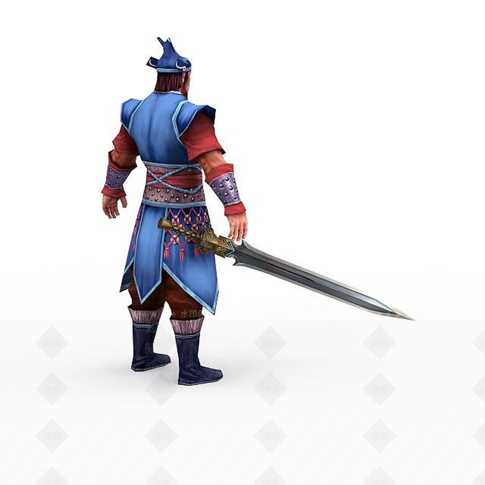 现代网游人物3D模型下载【ID:1199151459】