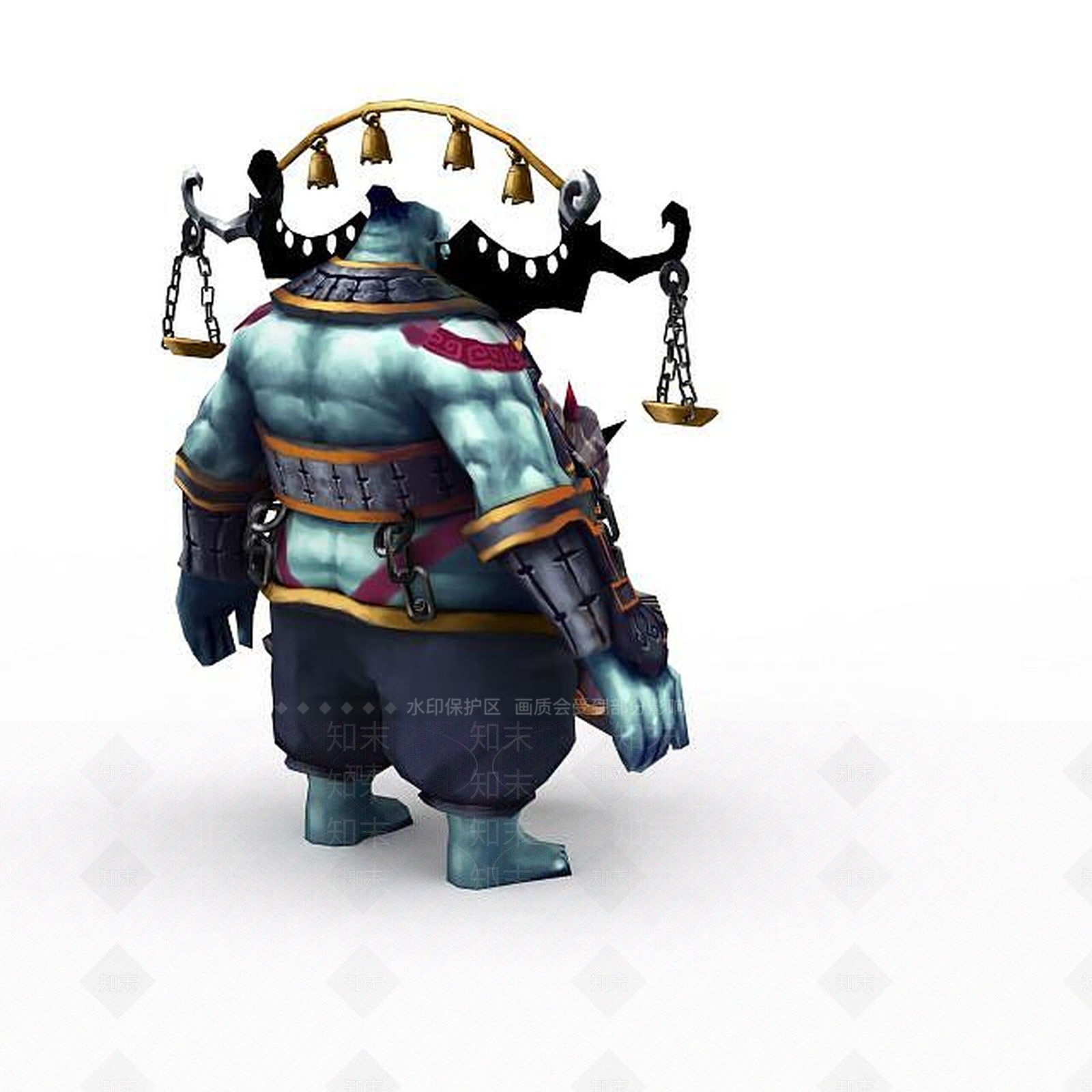 现代网游角色3D模型下载【ID:1199151955】