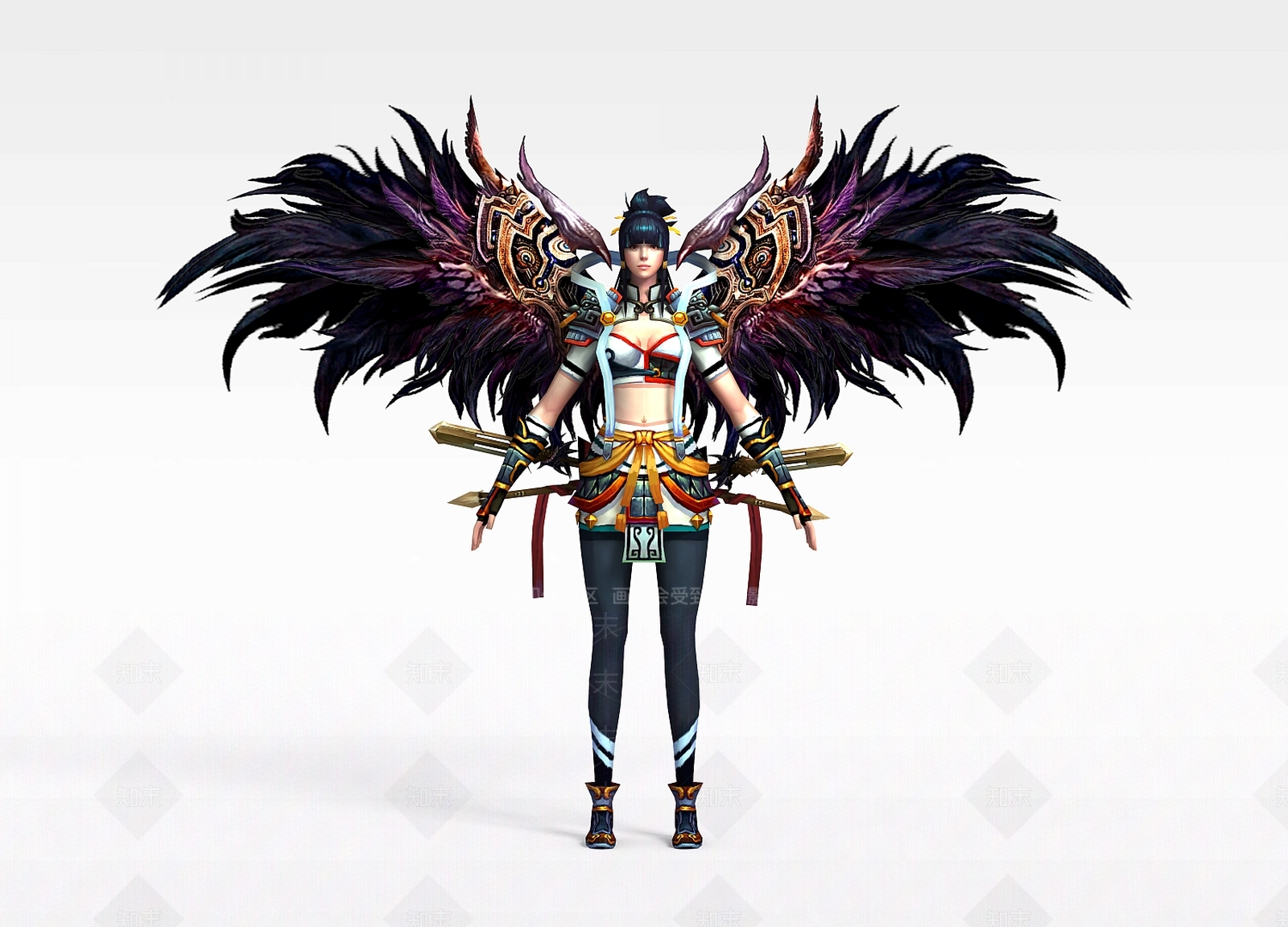 现代网游人物3D模型下载【ID:1199151978】