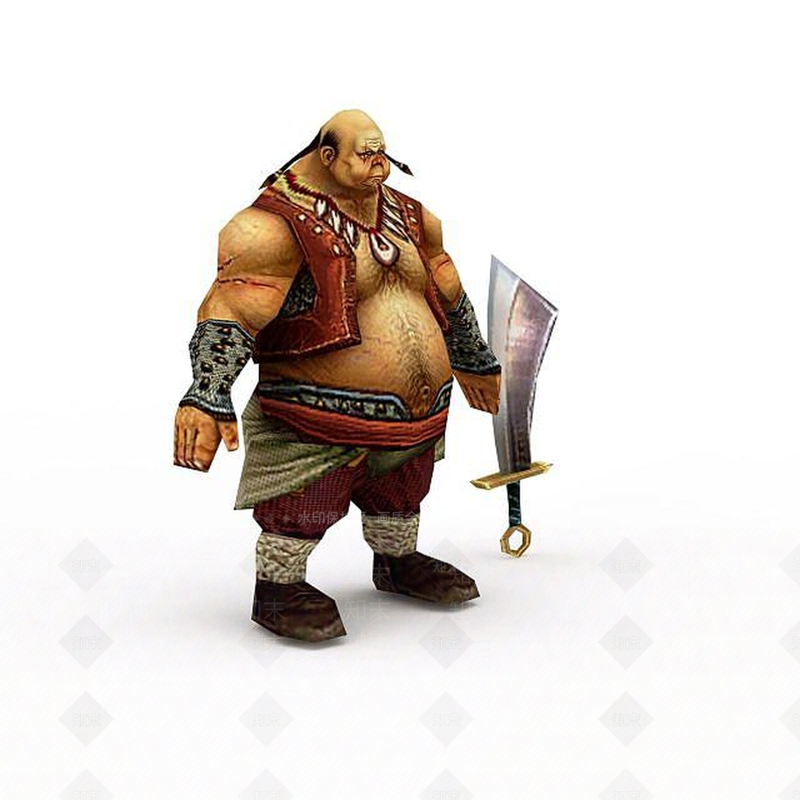 现代游戏人物3D模型下载【ID:1199152553】
