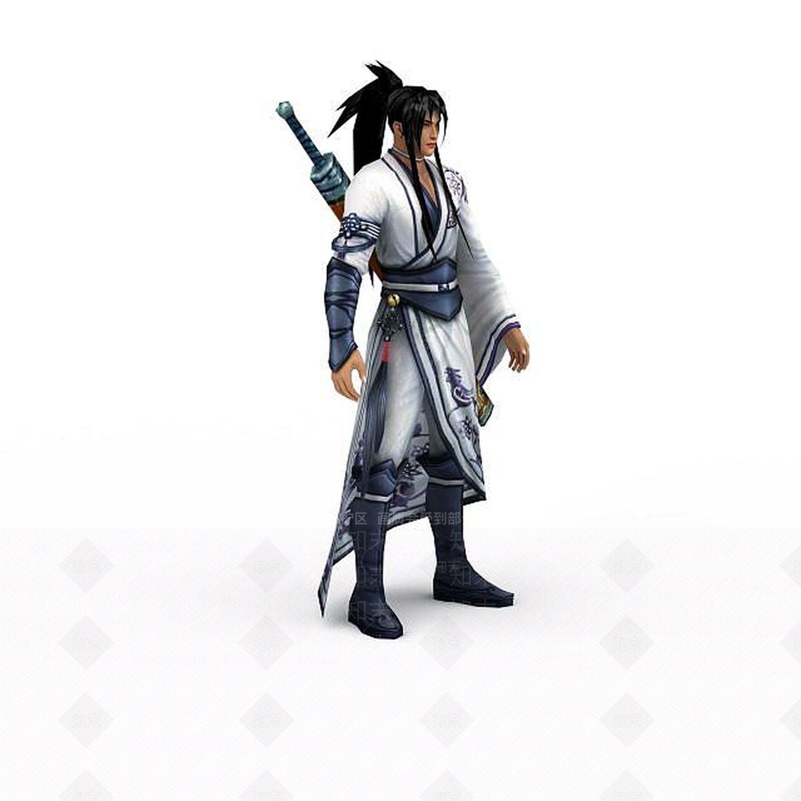 现代网游男性角色3D模型下载【ID:1199152843】