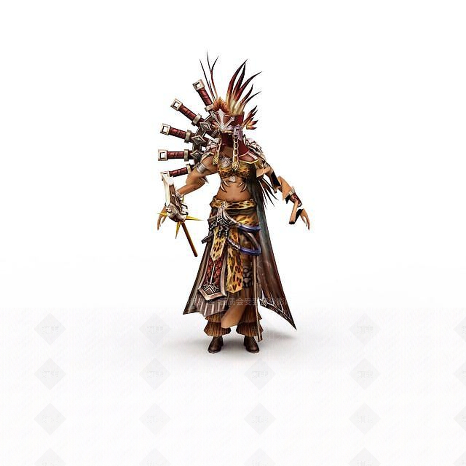 现代网游人物3D模型下载【ID:1199153037】