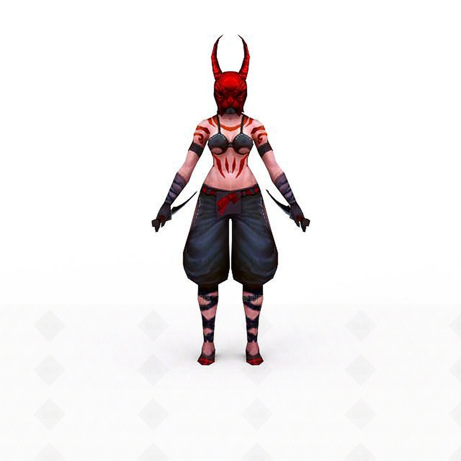 现代怪兽元素3D模型下载【ID:1199153675】