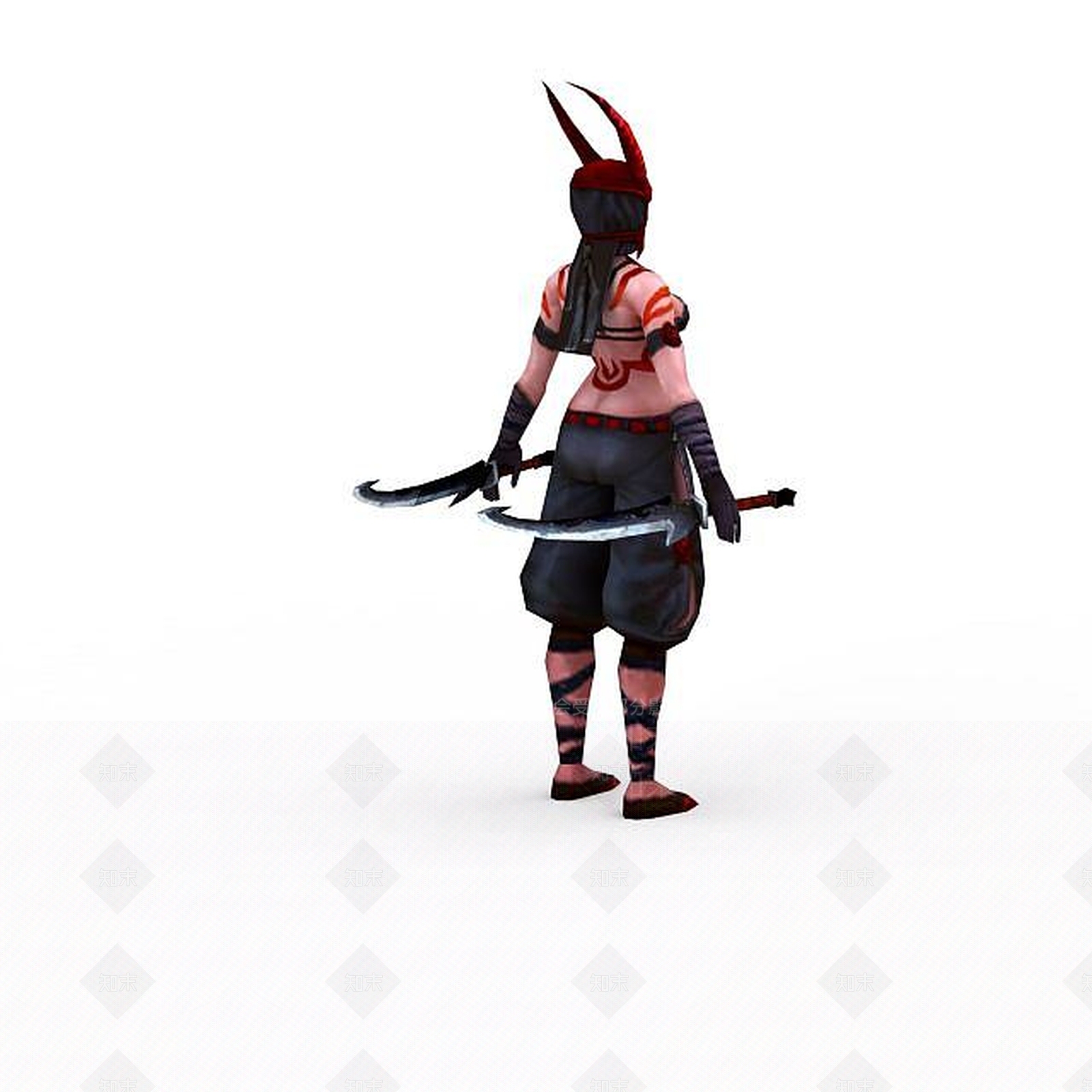 现代怪兽元素3D模型下载【ID:1199153675】