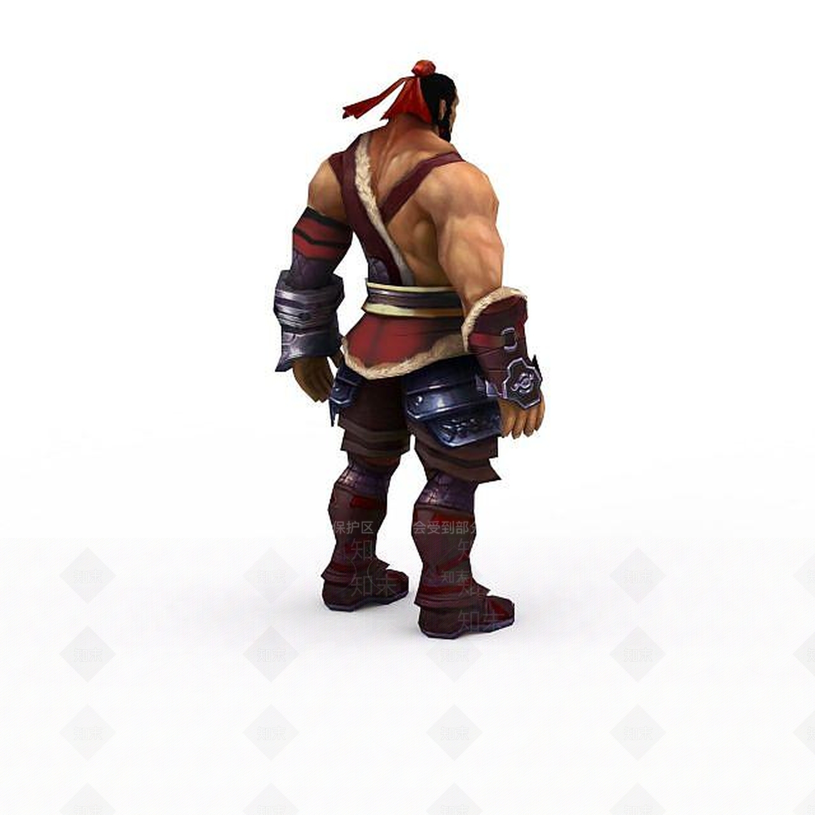 现代网游武夫角色3D模型下载【ID:1199153822】