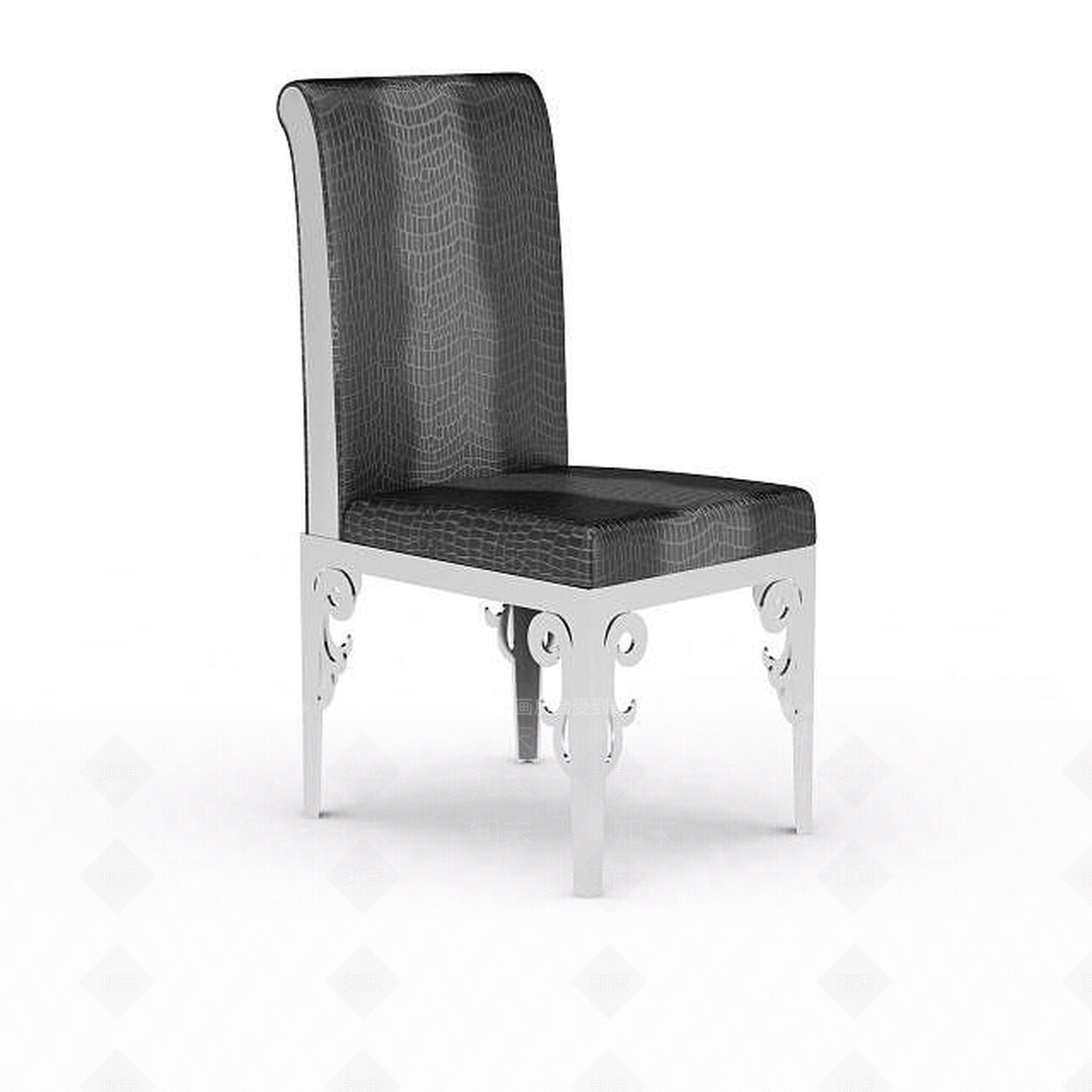 欧式古典欧式风格椅子3D模型下载【ID:1199153961】