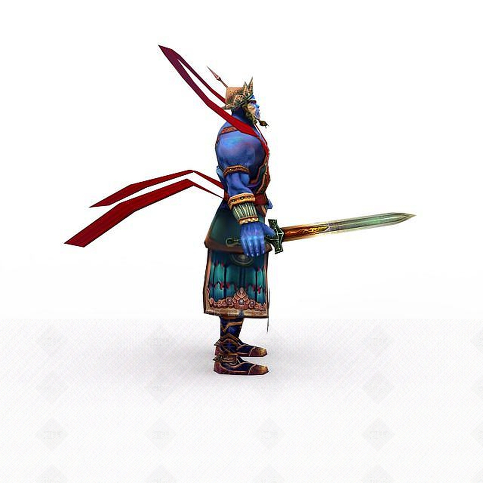 现代网络游戏人物3D模型下载【ID:1199154410】
