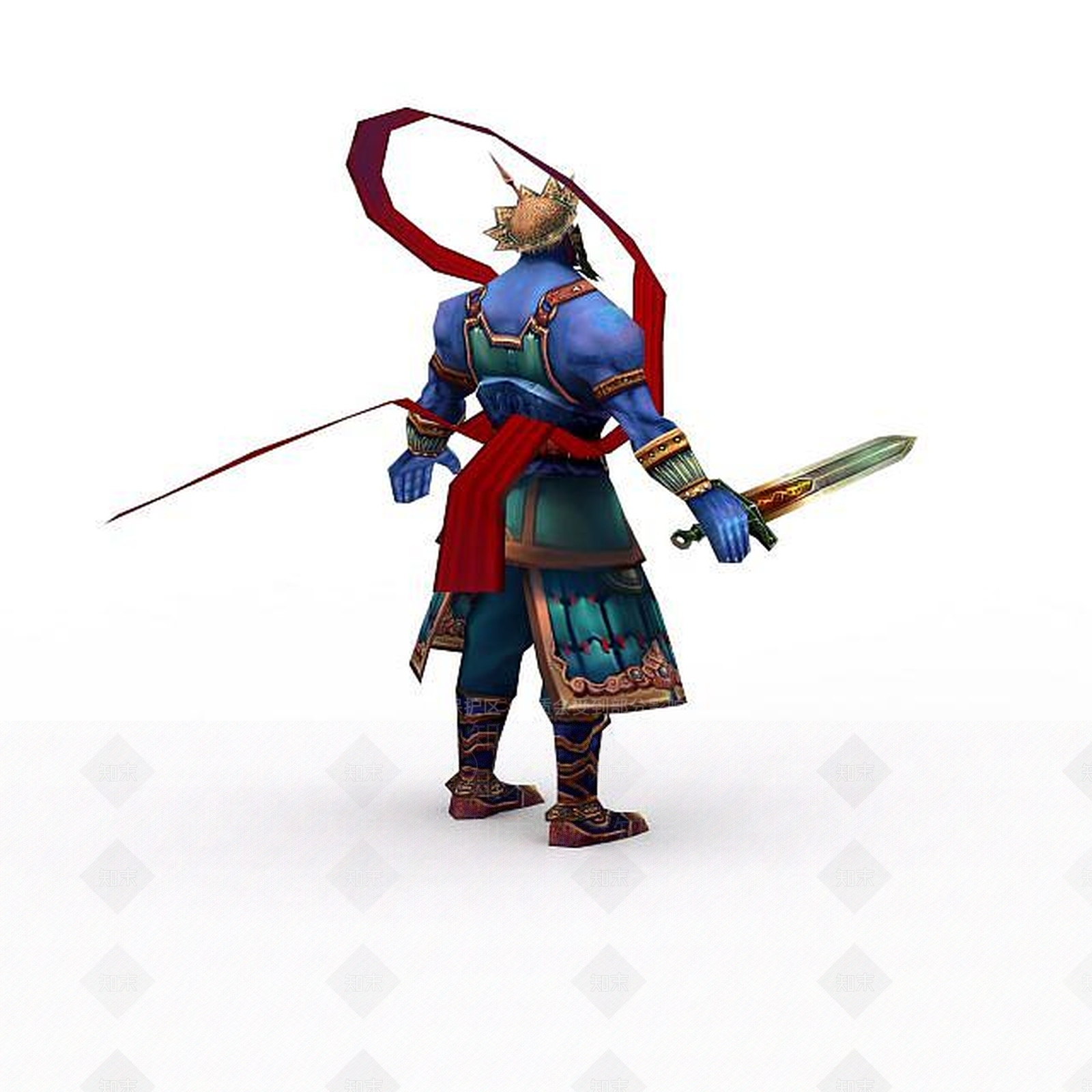 现代网络游戏人物3D模型下载【ID:1199154410】