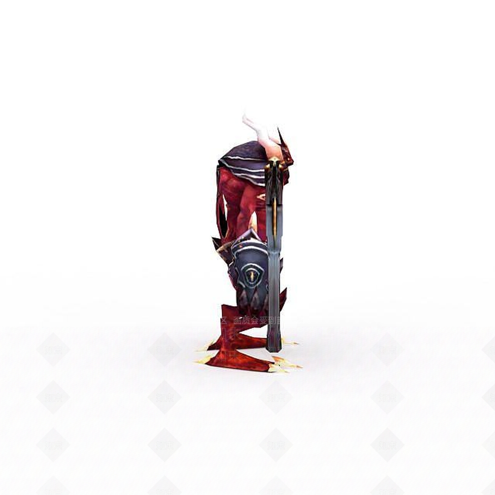 现代网游人物怪兽3D模型下载【ID:1199154785】