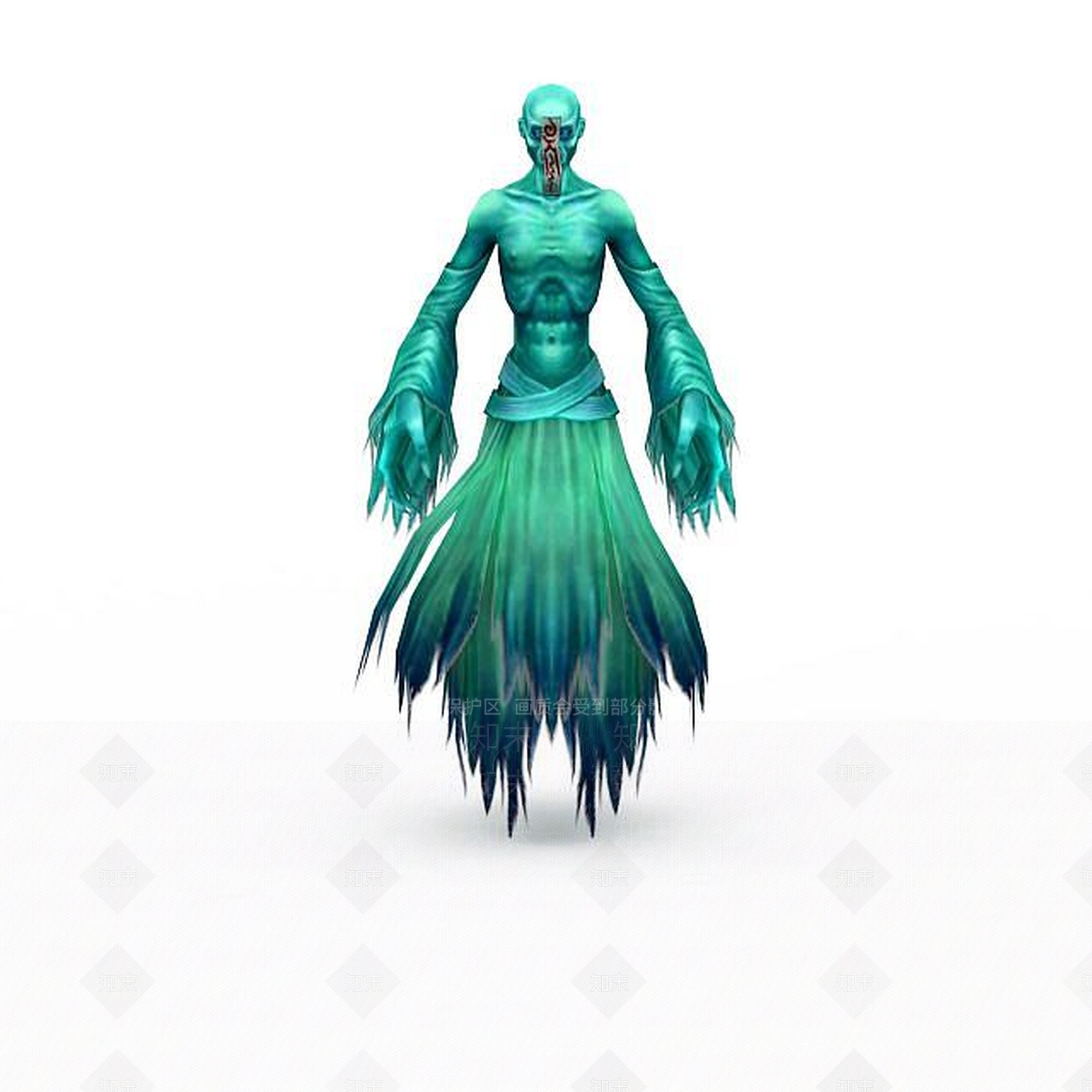 现代游戏人物怪兽3D模型下载【ID:1199154937】