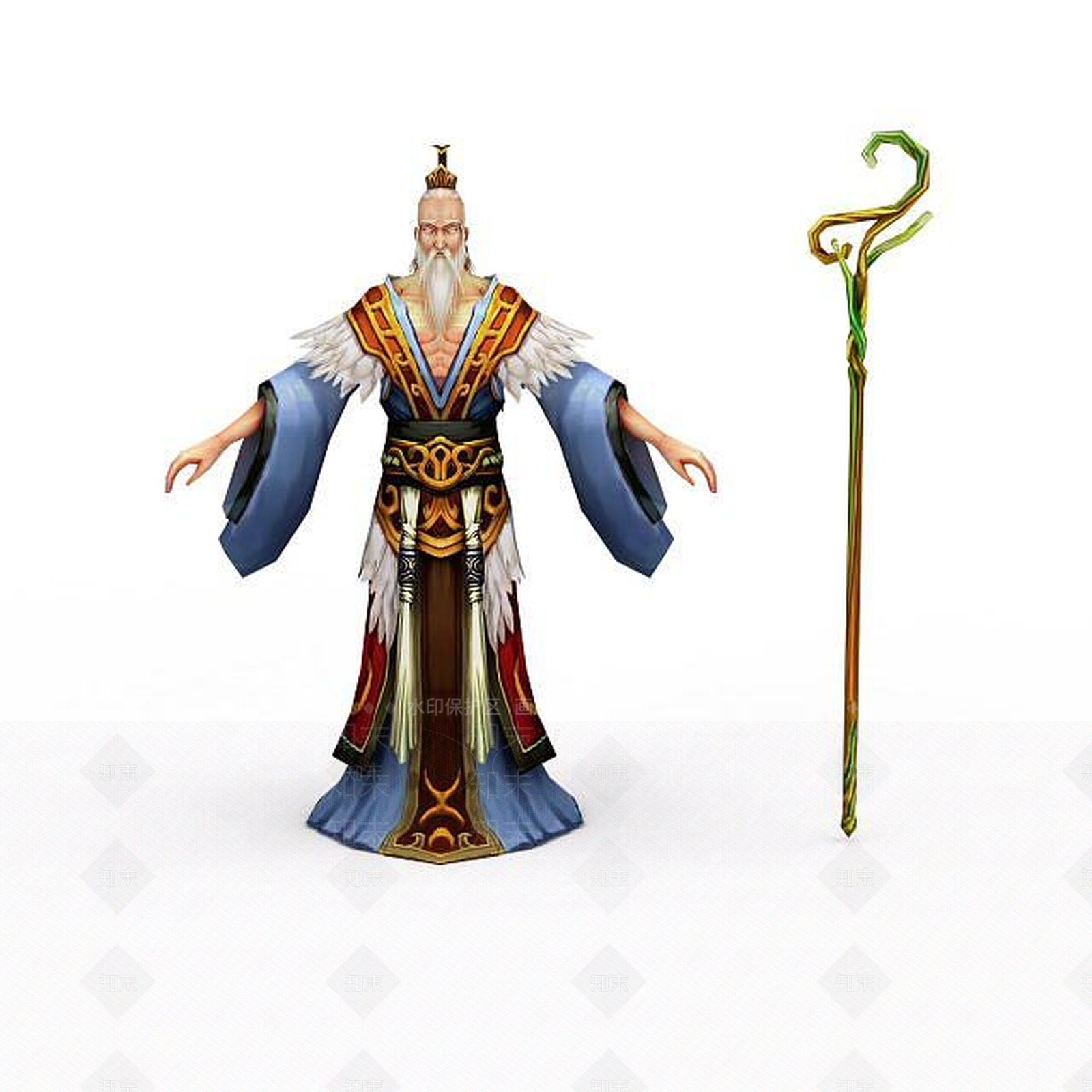 现代网游人物3D模型下载【ID:1199155141】