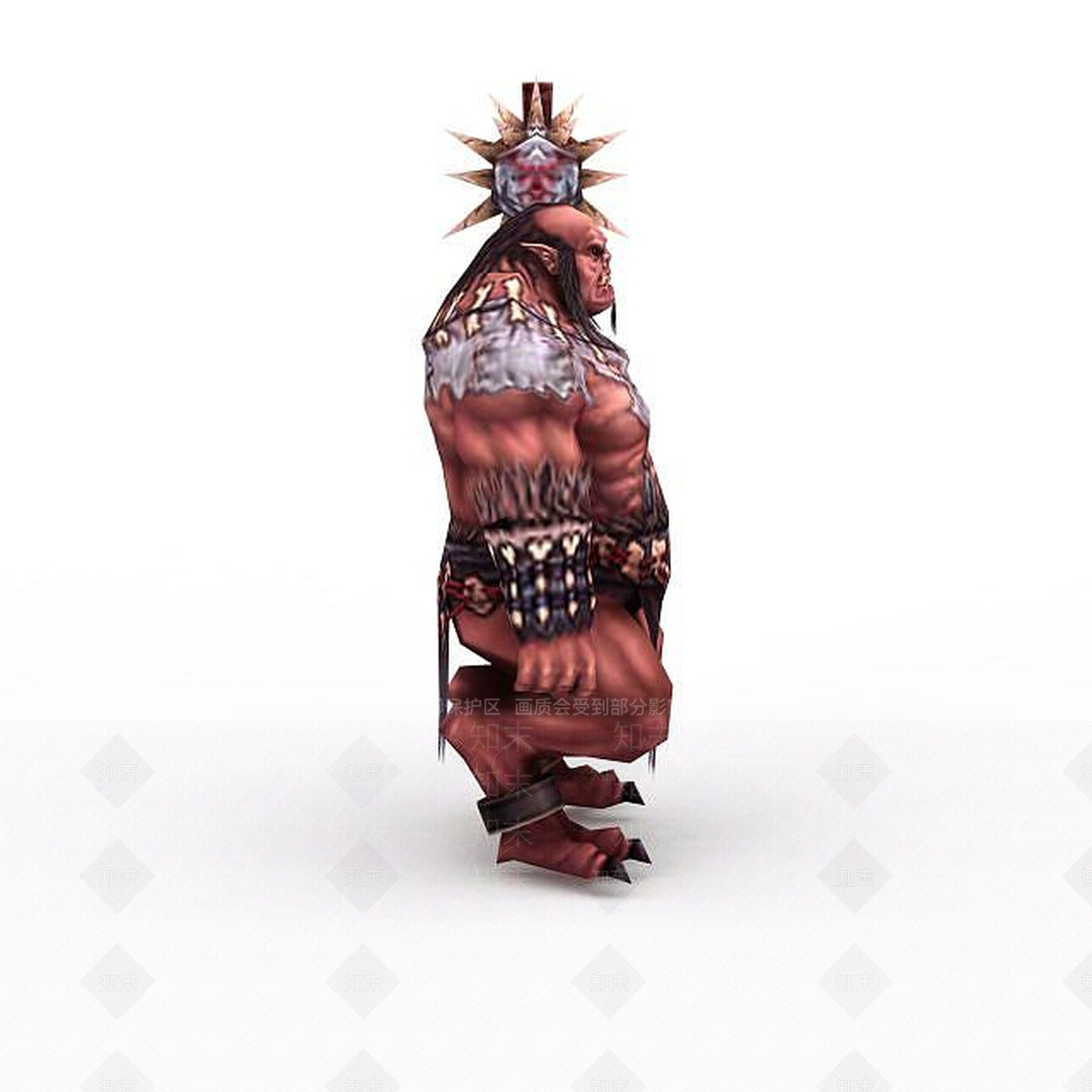 现代游戏人物怪兽3D模型下载【ID:1199155488】