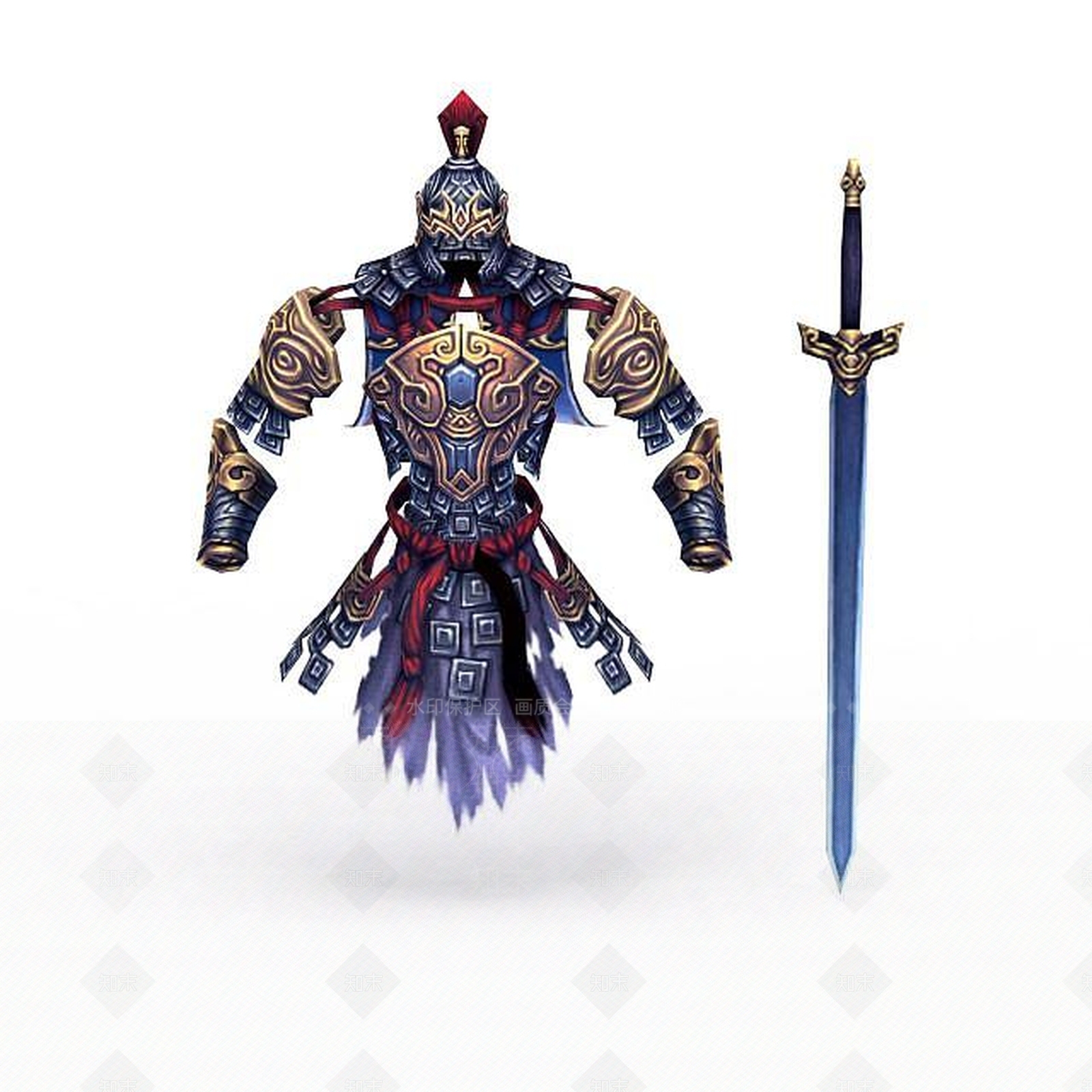 现代网游人物角色3D模型下载【ID:1199155552】