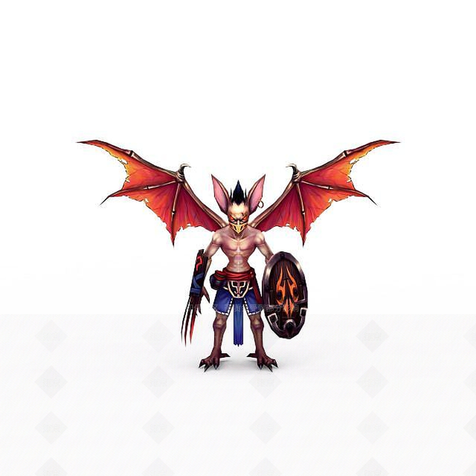 现代网游蝙蝠侠3D模型下载【ID:1199155516】