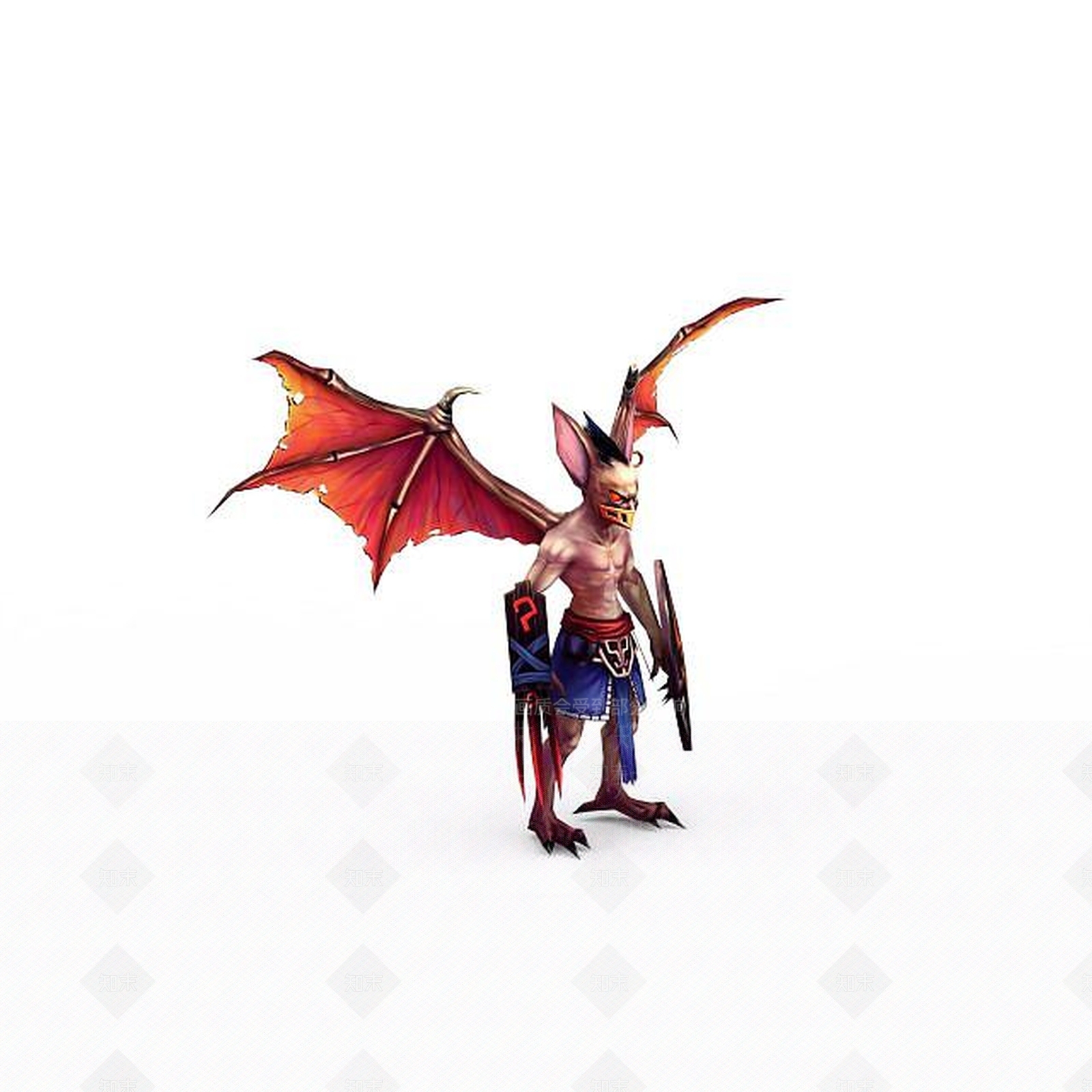 现代网游蝙蝠侠3D模型下载【ID:1199155516】