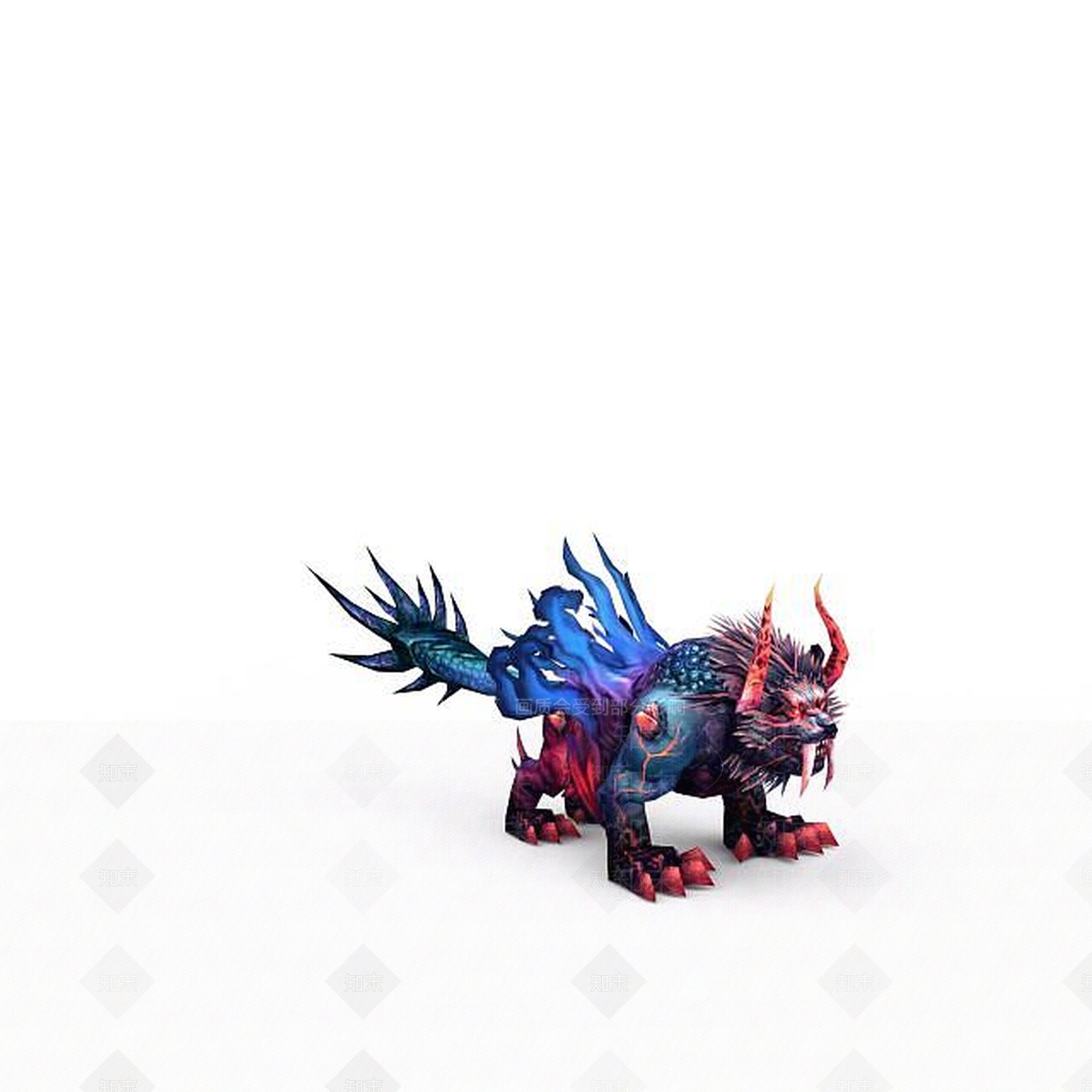 现代网游怪兽3D模型下载【ID:1199155712】